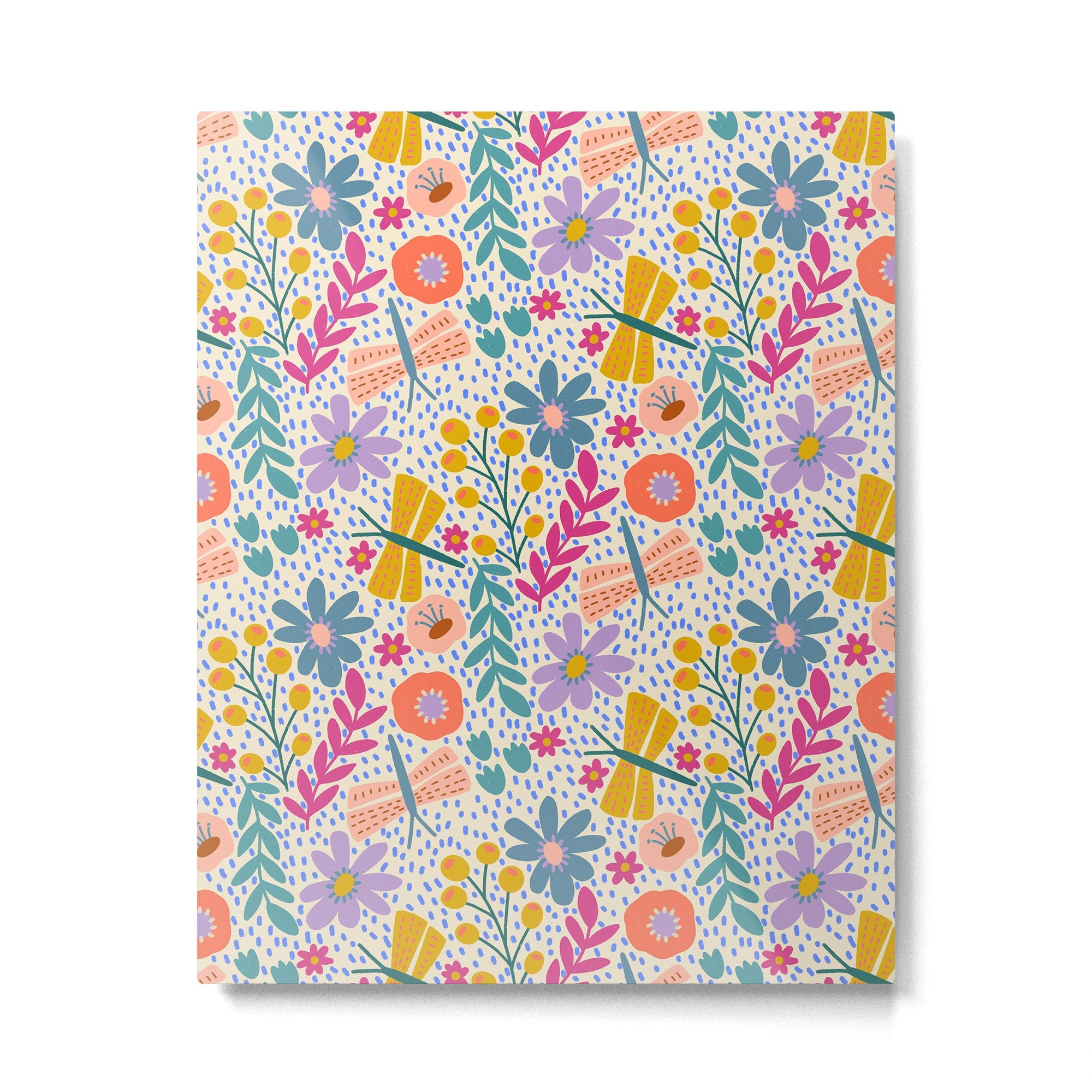 Happy Bloom Metal Print | TeksDecor