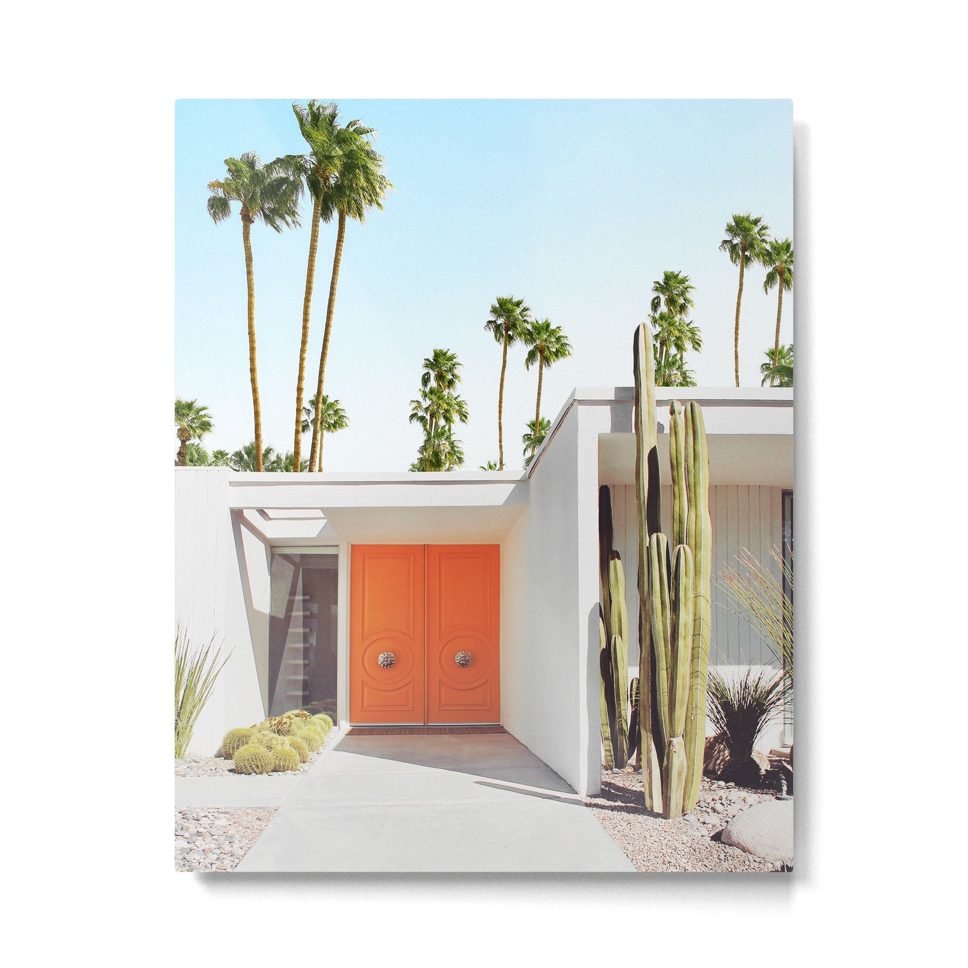 Palm Springs California Metal Print | TeksDecor