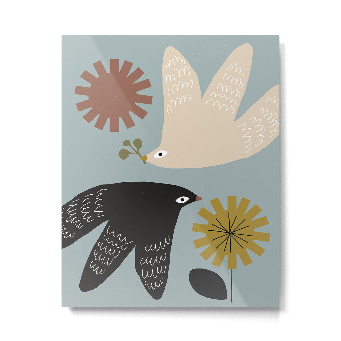 Flirting with Spring Metal Print | TeksDecor