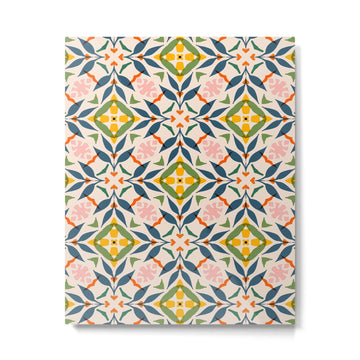 Scandi garden Metal Print | TeksDecor