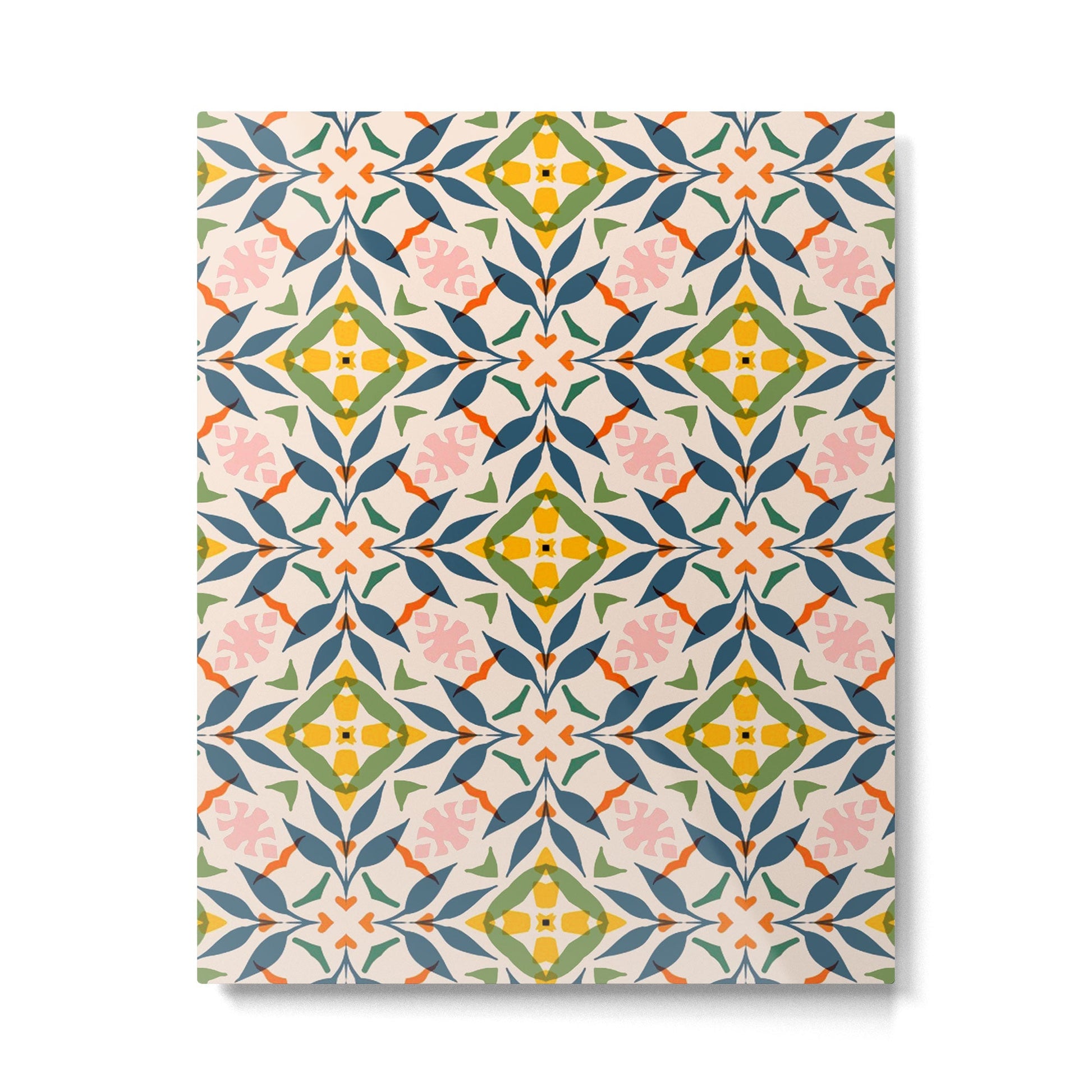 Scandi garden Metal Print | TeksDecor