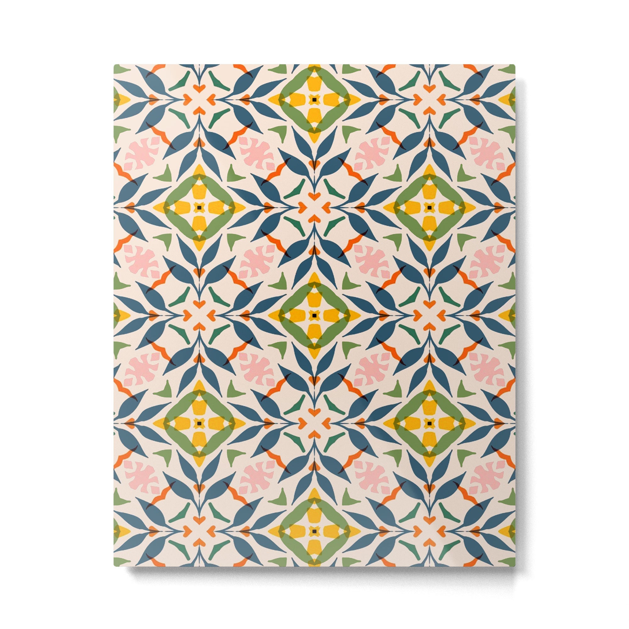 Scandi garden Metal Print | TeksDecor