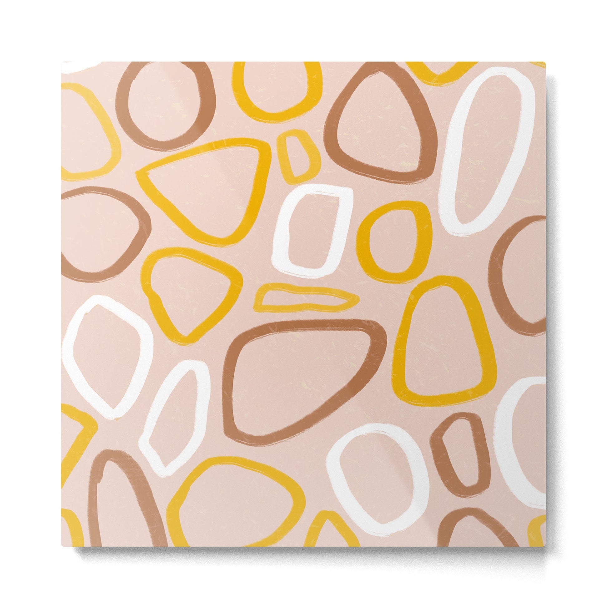 Abstract No.10 Metal Print | TeksDecor