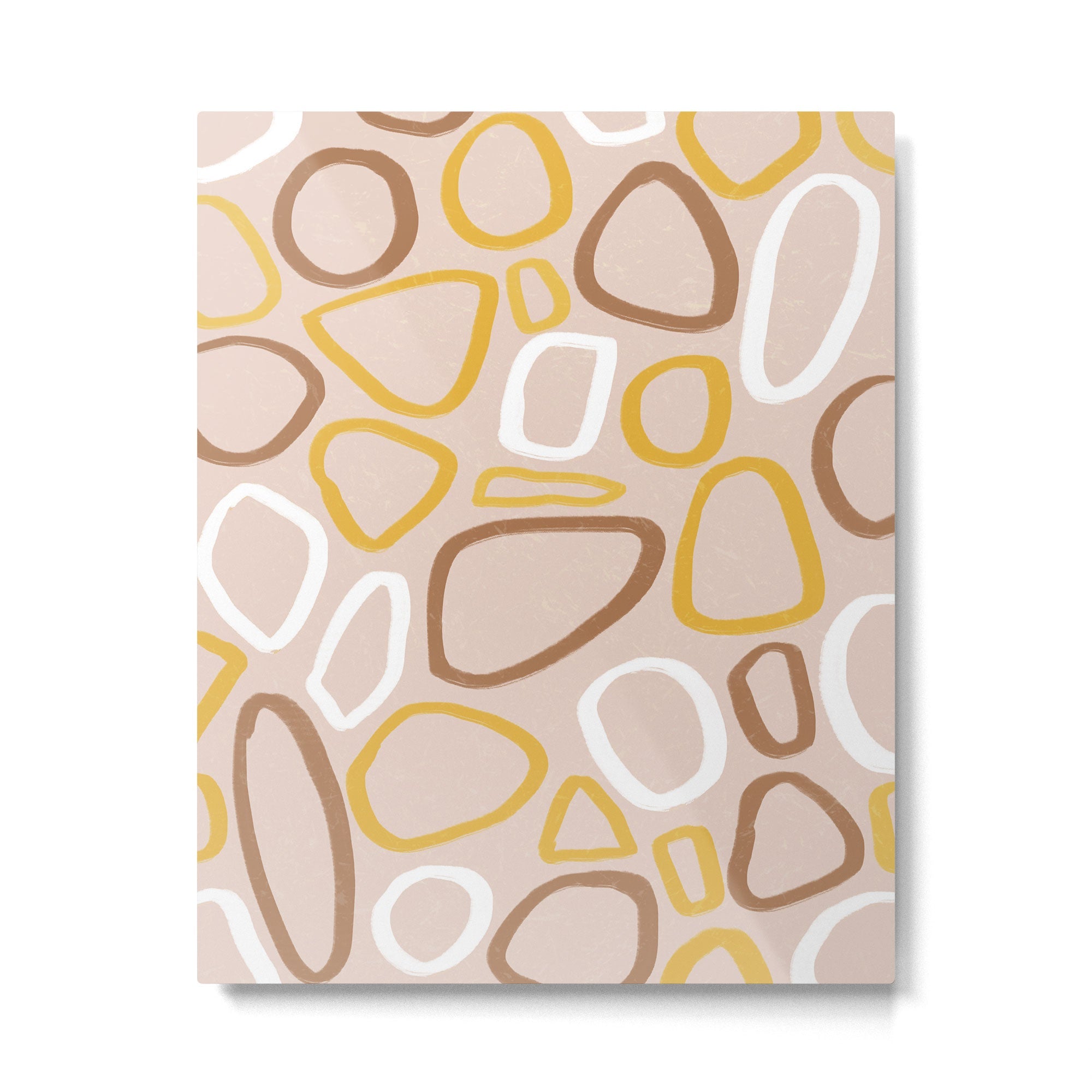 Abstract No.10 Metal Print | TeksDecor