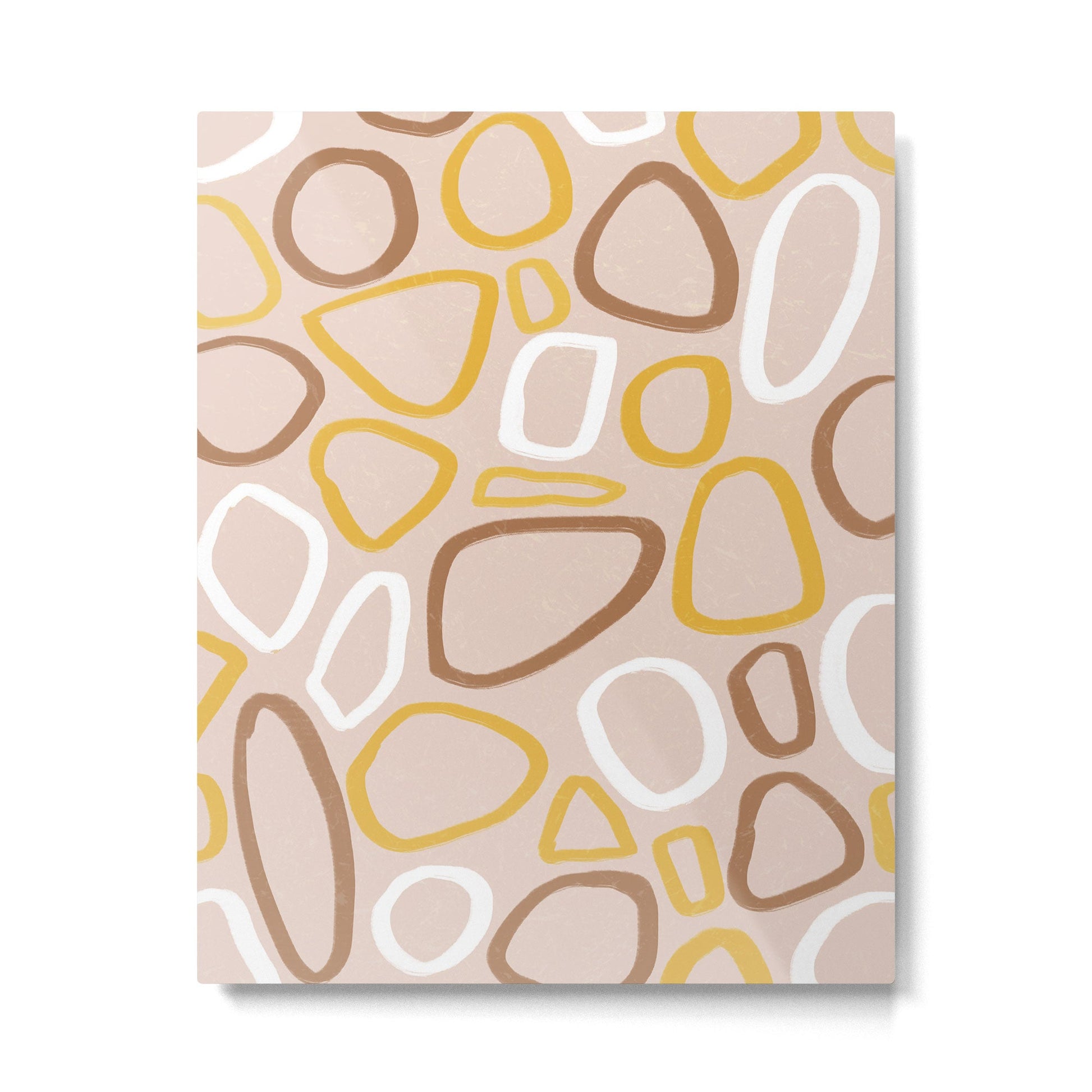 Abstract No.10 Metal Print | TeksDecor