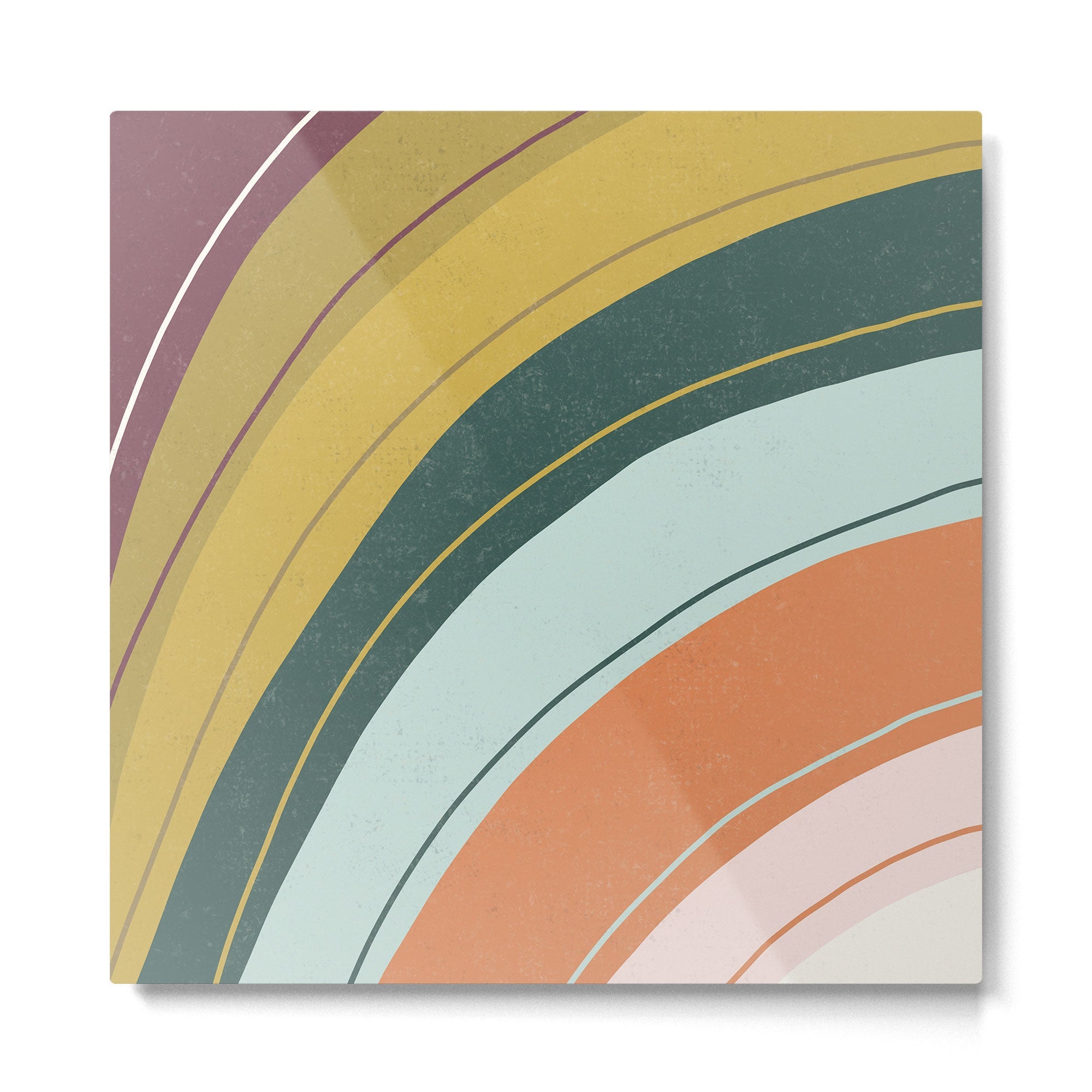 Abstract No.11 Metal Print | TeksDecor