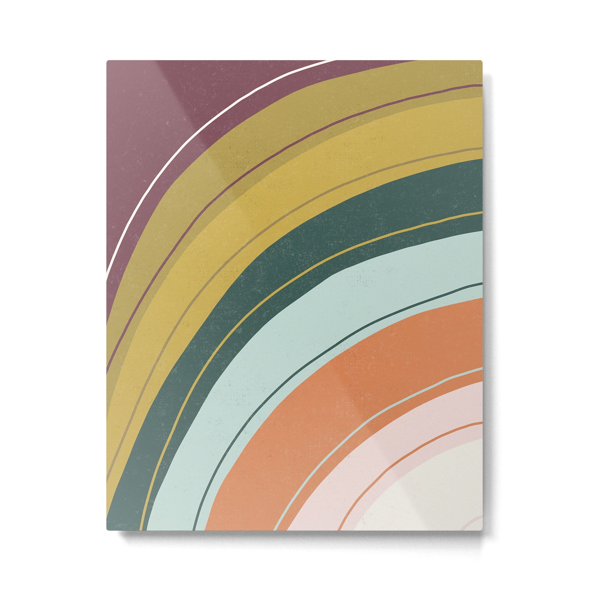 Abstract No.11 Metal Print | TeksDecor