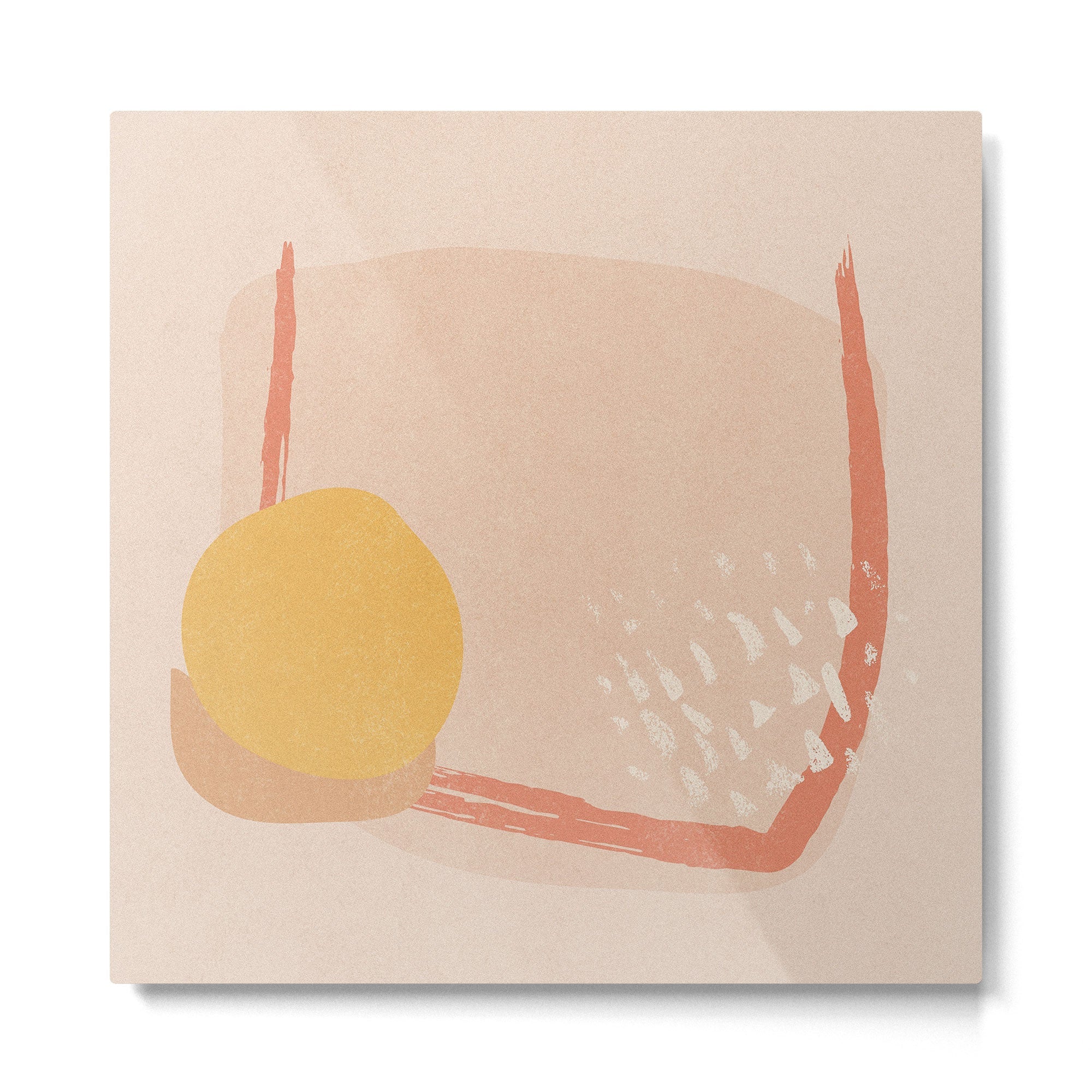 Abstract No.2 Metal Print | TeksDecor