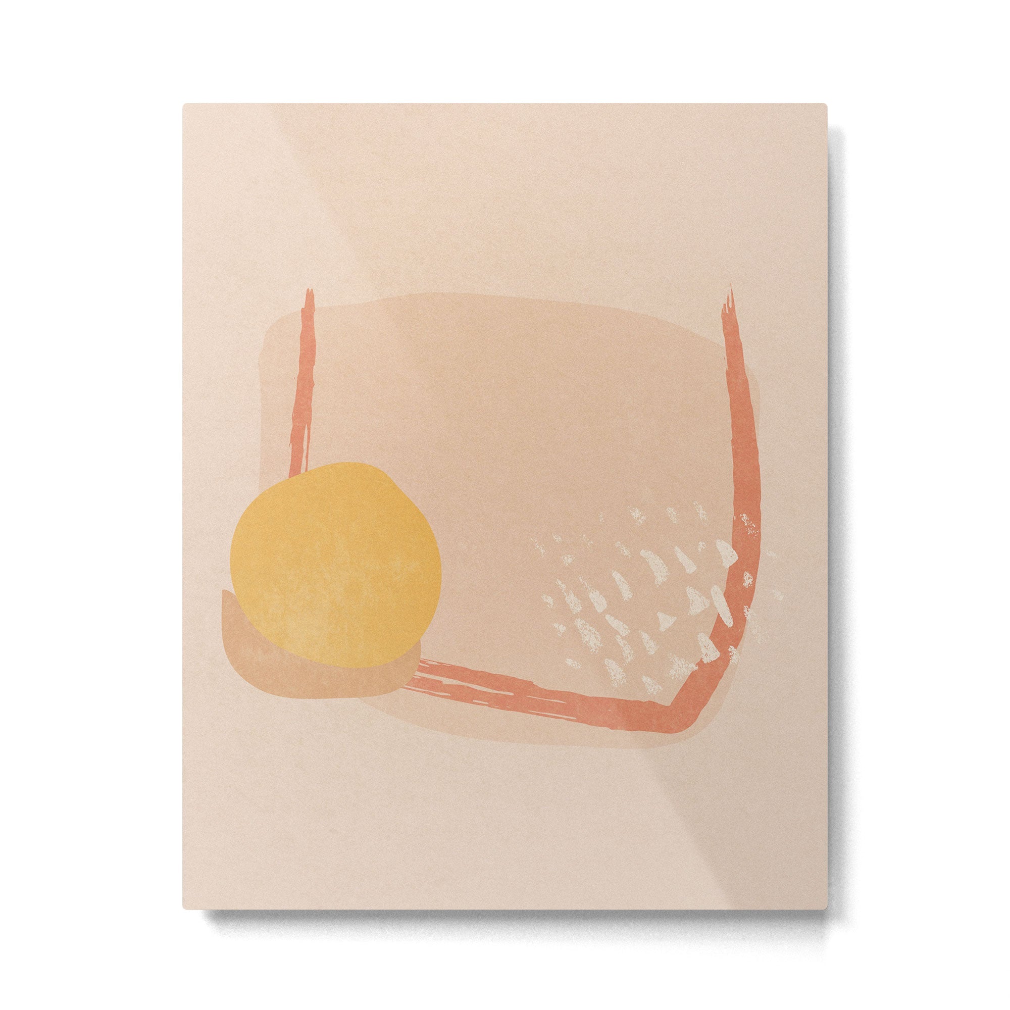 Abstract No.2 Metal Print | TeksDecor