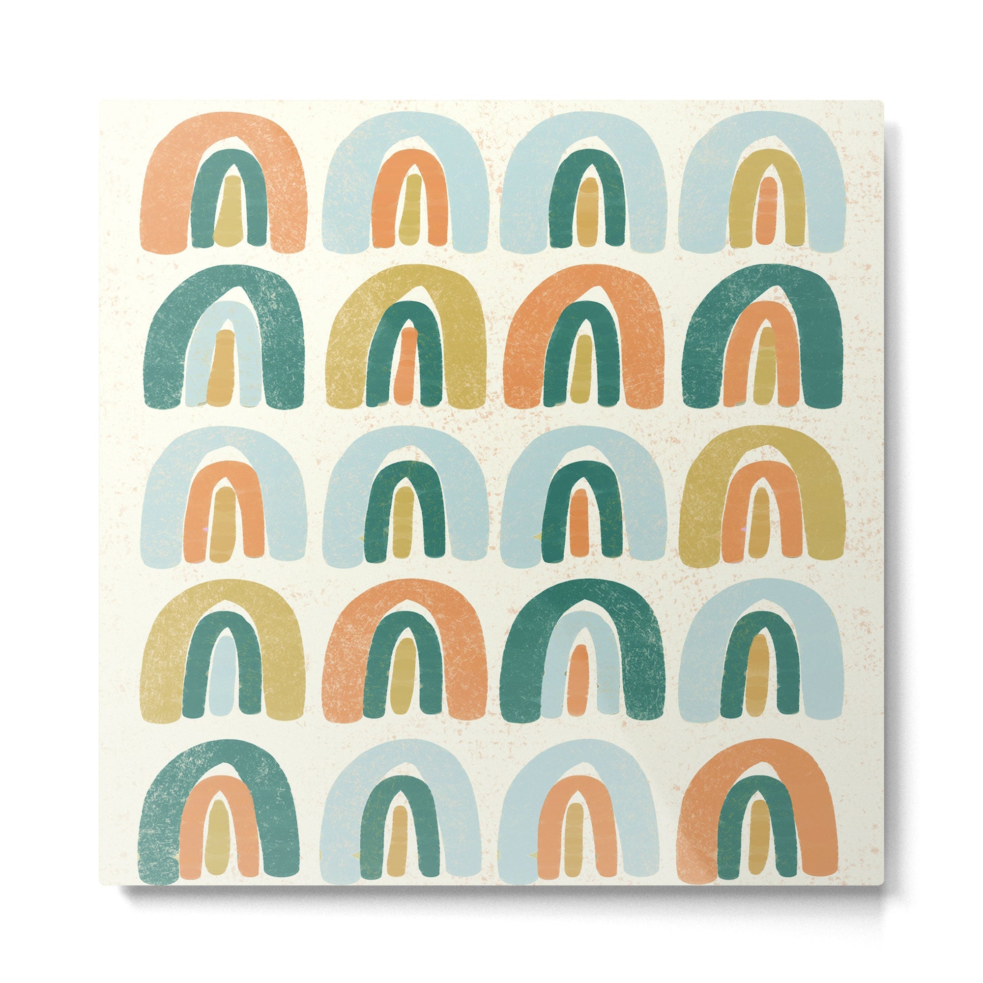Abstract No.7 Metal Print | TeksDecor