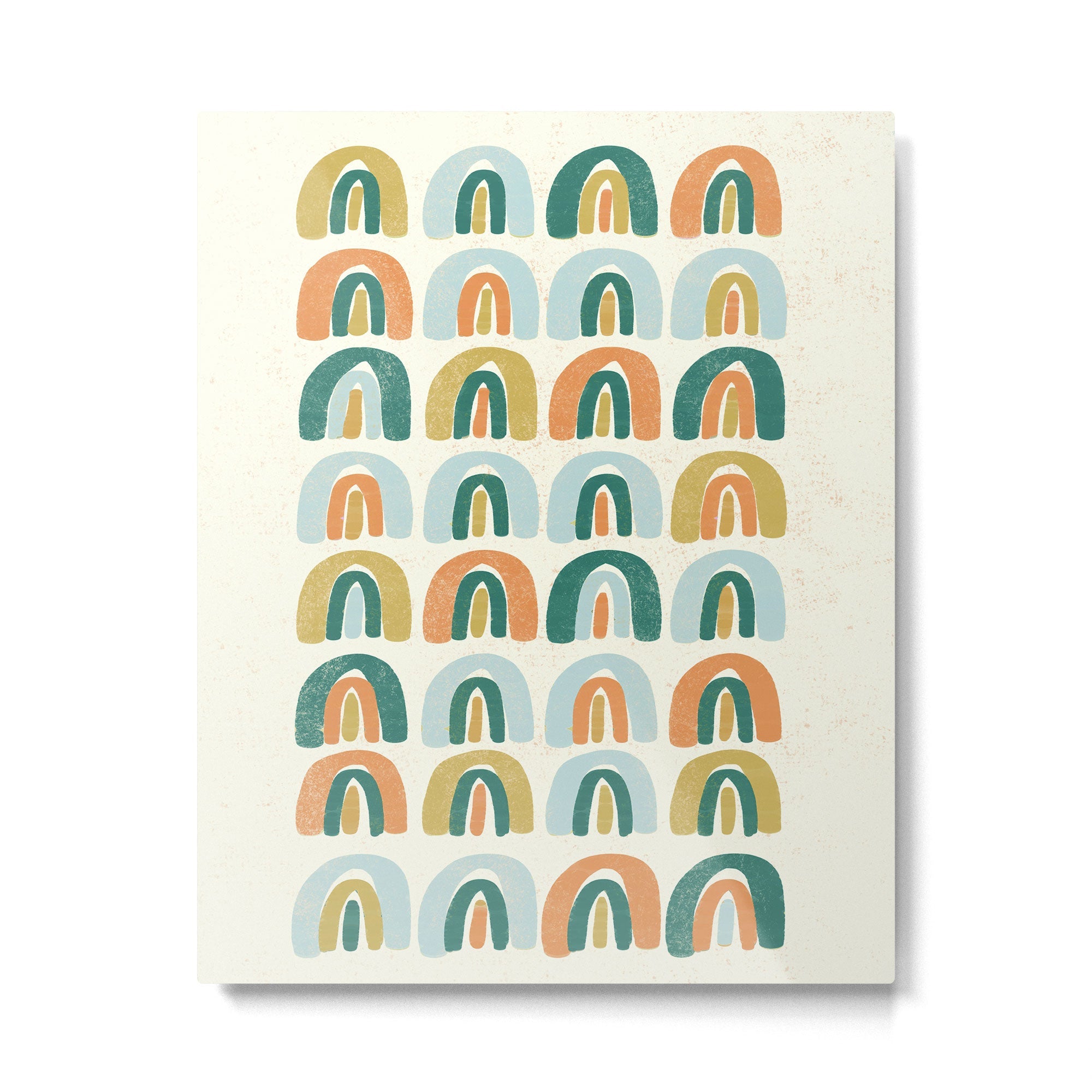 Abstract No.7 Metal Print | TeksDecor