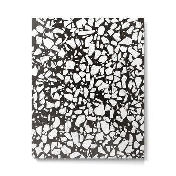Black marble Metal Print | TeksDecor