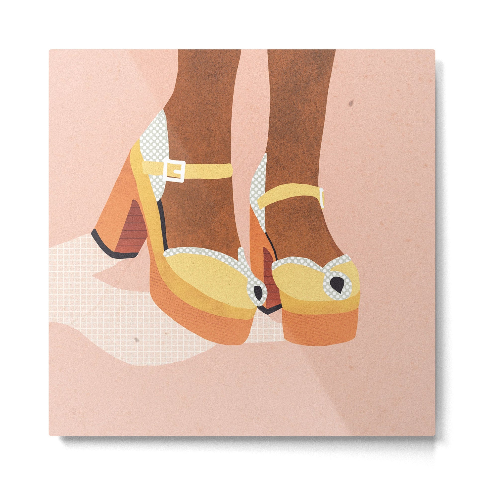Boogie Metal Print | TeksDecor
