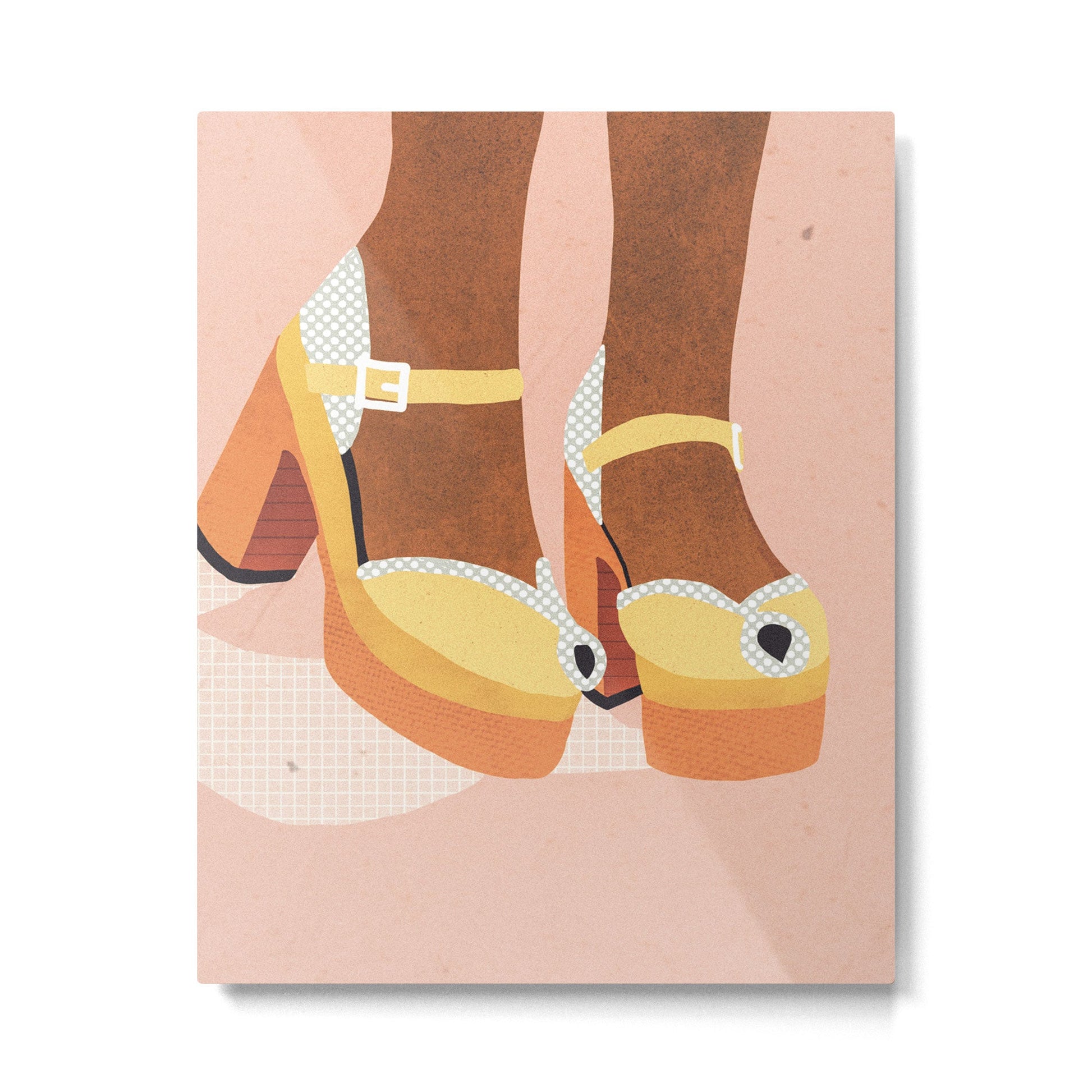 Boogie Metal Print | TeksDecor