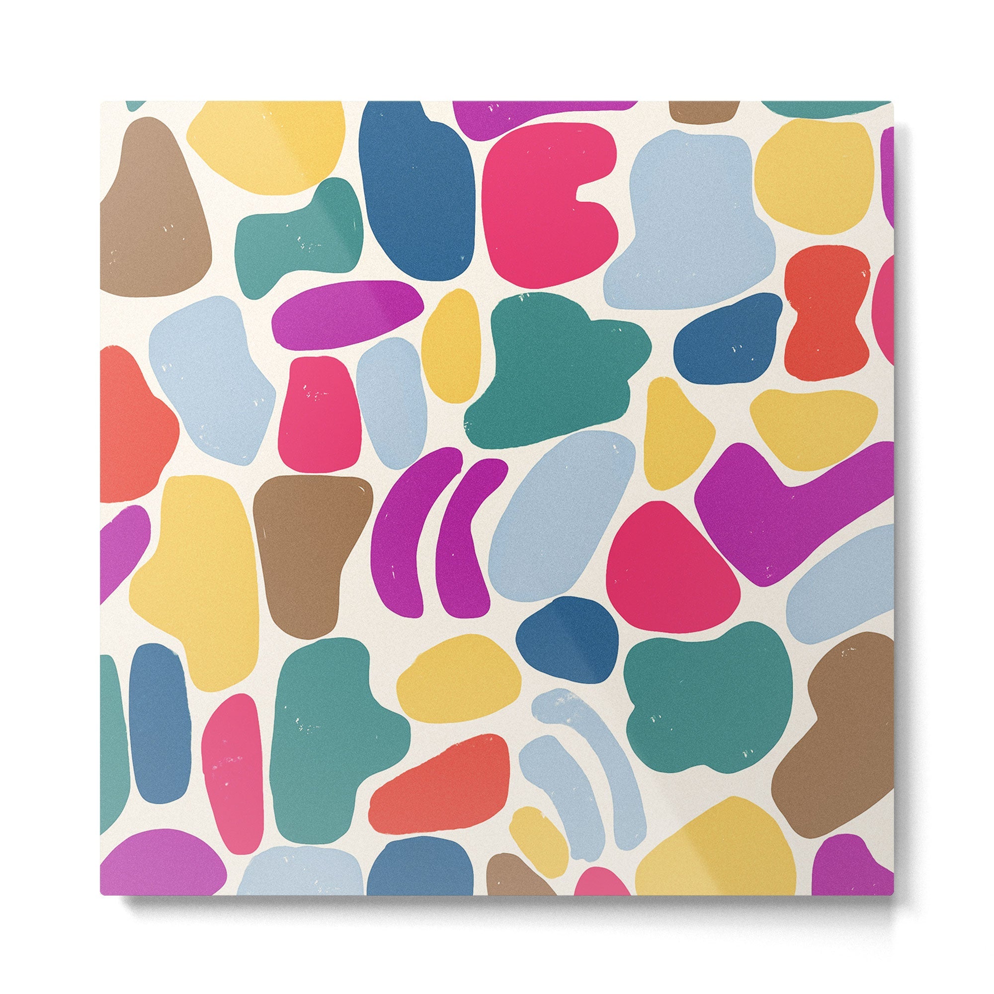 Bright stones Metal Print | TeksDecor