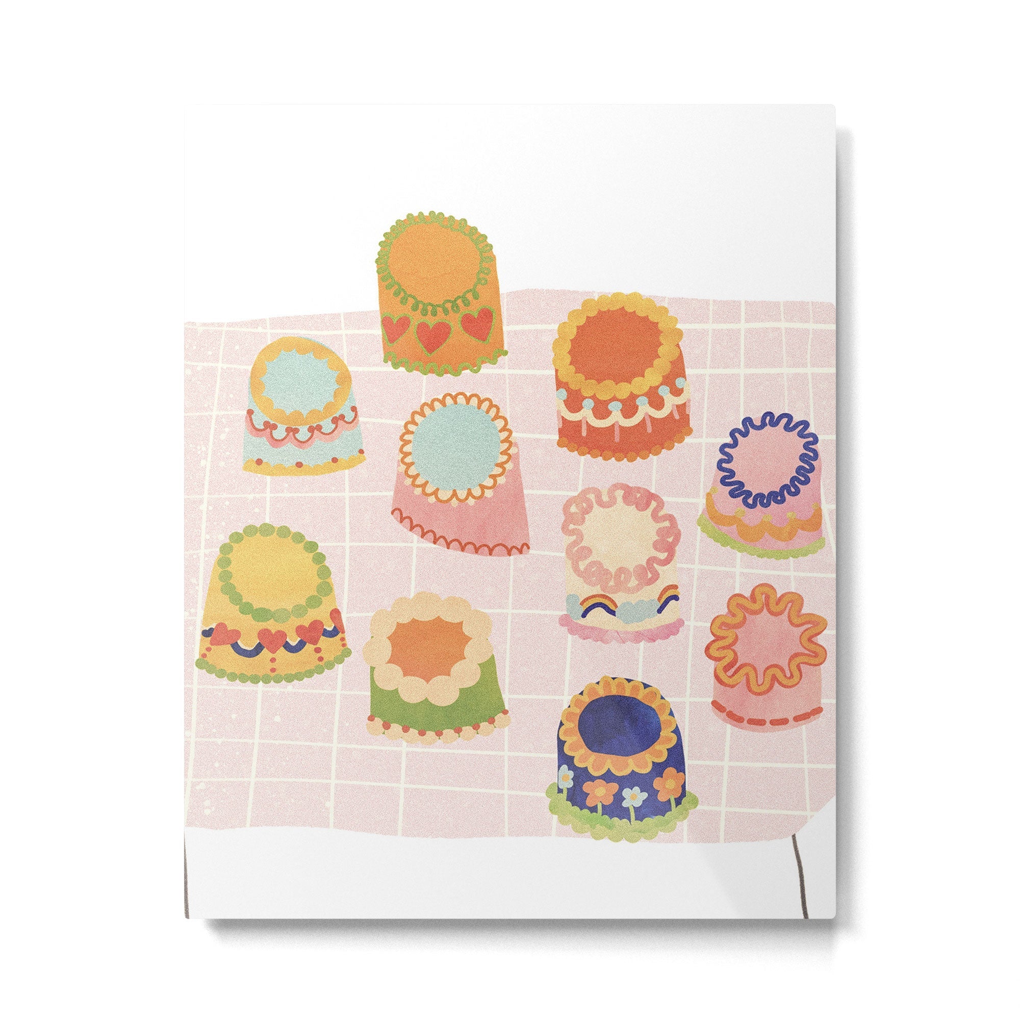 Cake Shop Metal Print | TeksDecor