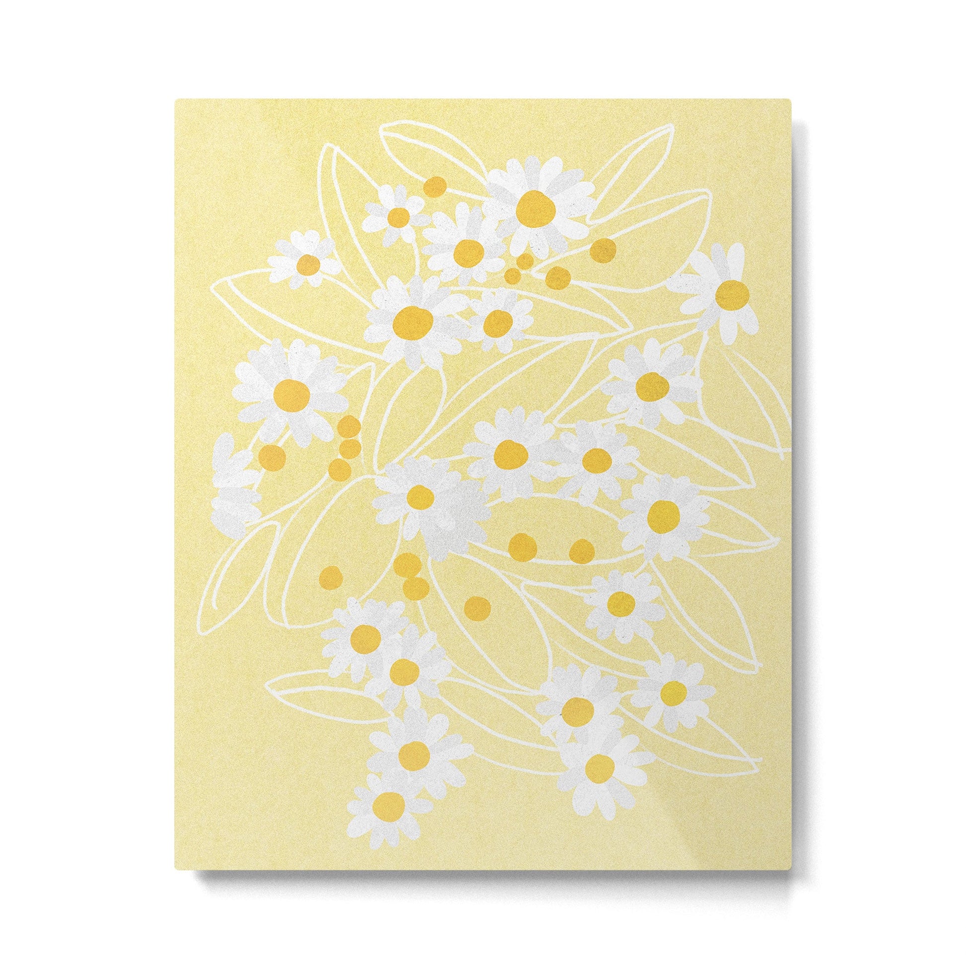 Chamomile Metal Print | TeksDecor