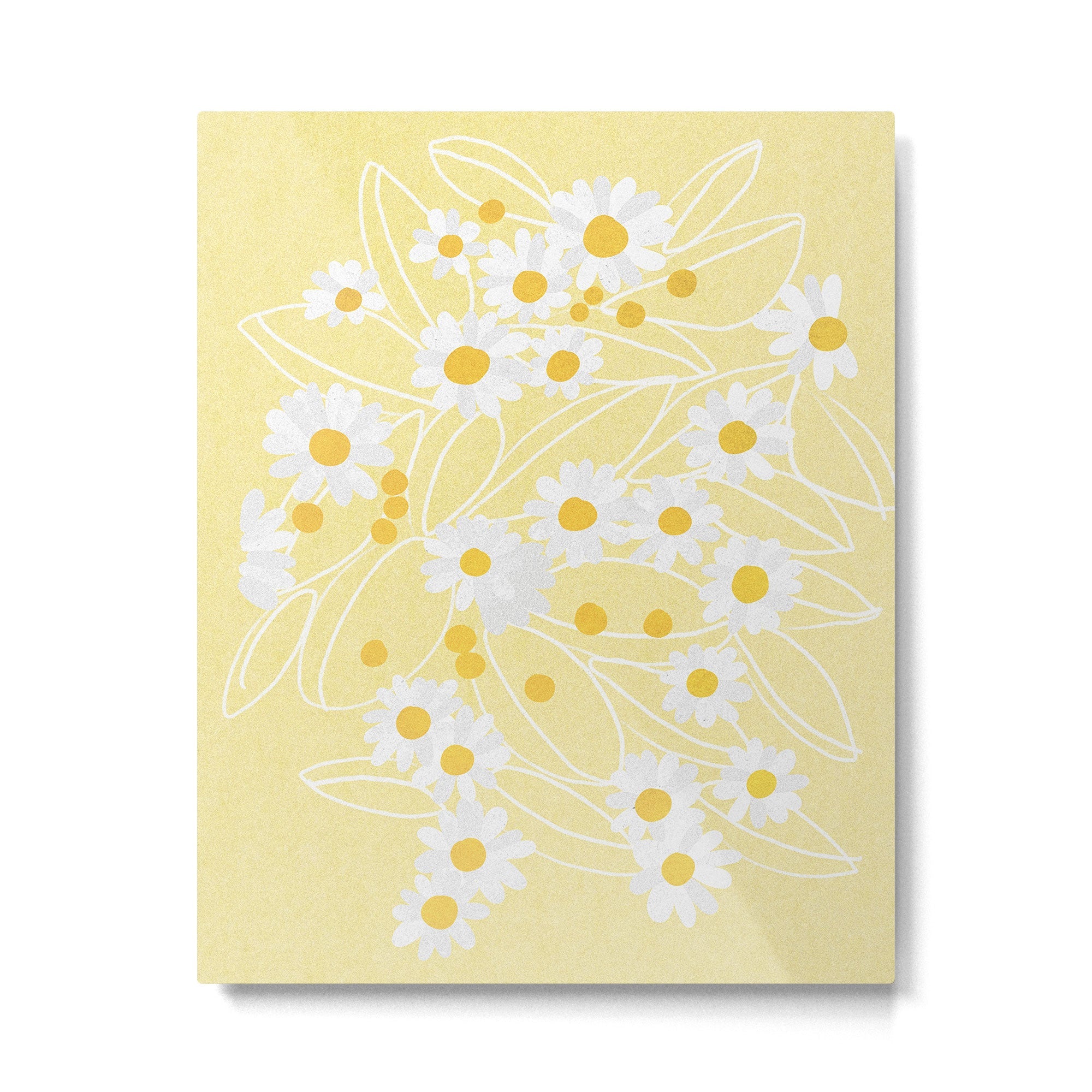 Chamomile Metal Print | TeksDecor