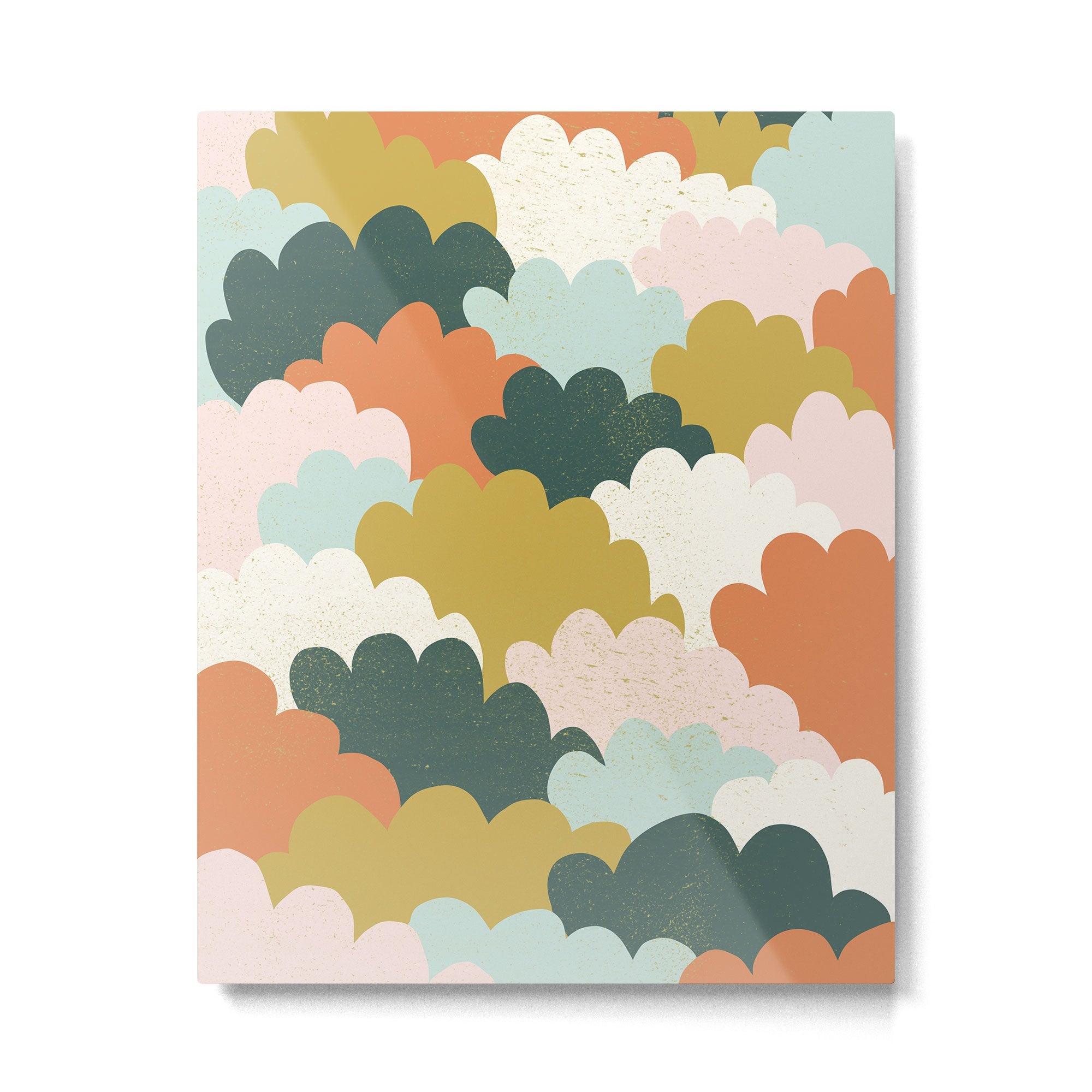 Cloudy Sky No2 Metal Print | TeksDecor
