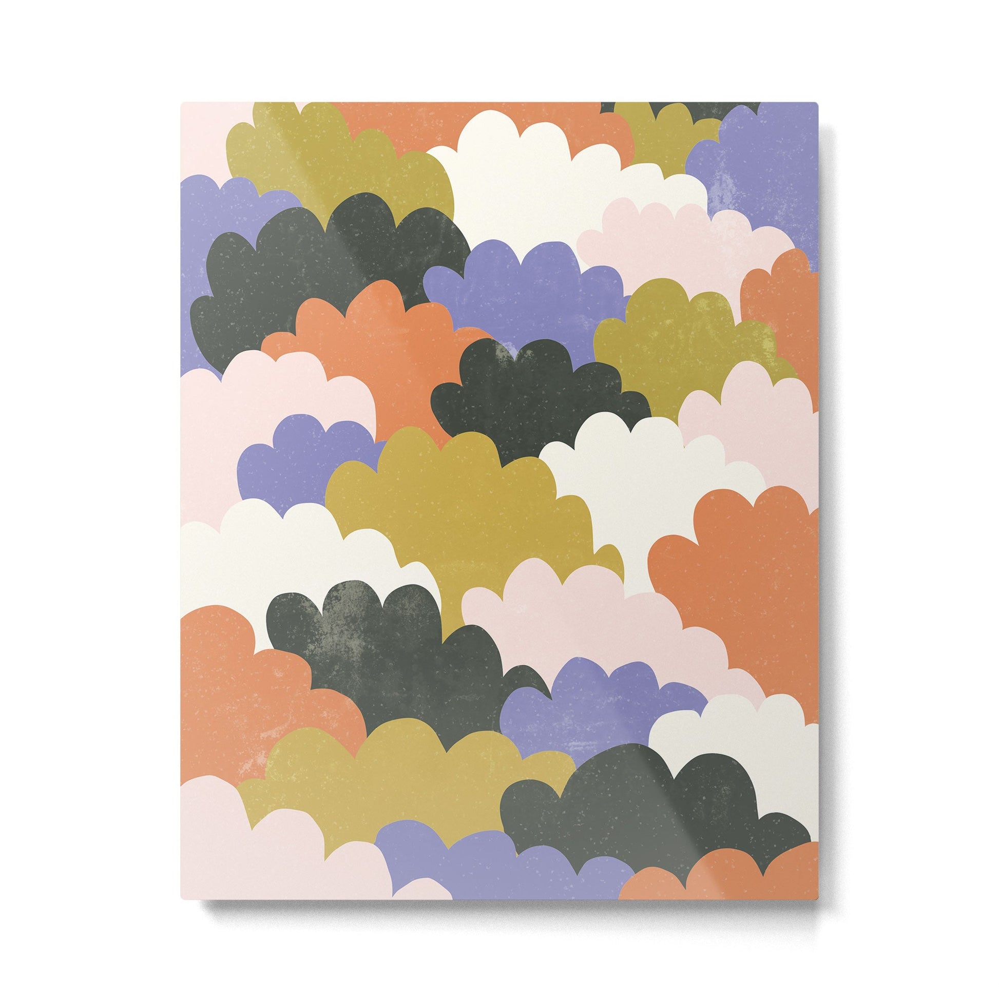 Cloudy Sky Metal Print | TeksDecor