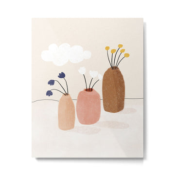 Cloudy Still Life No.2  Metal Print | TeksDecor
