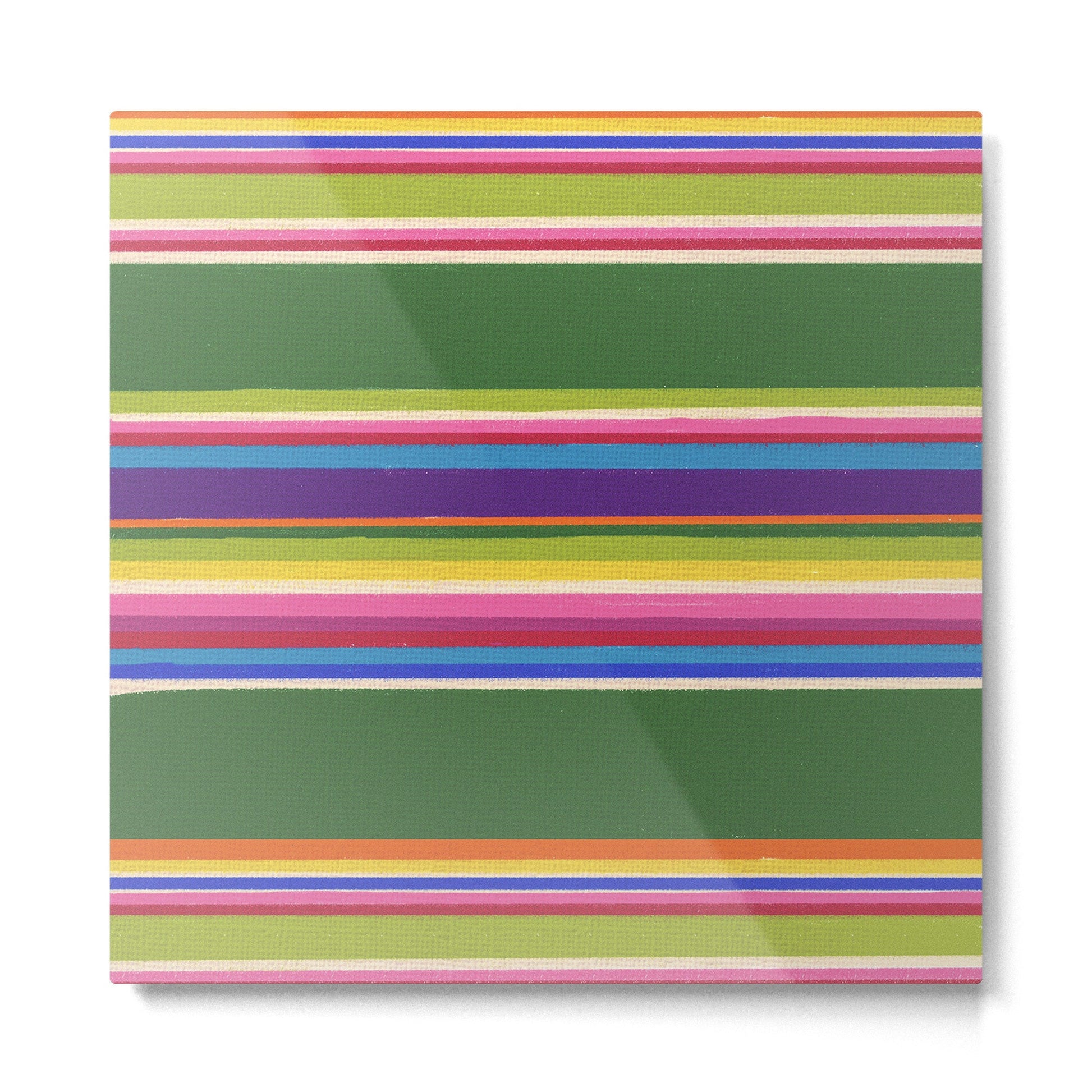 Folk abstract pattern #5 Metal Print | TeksDecor