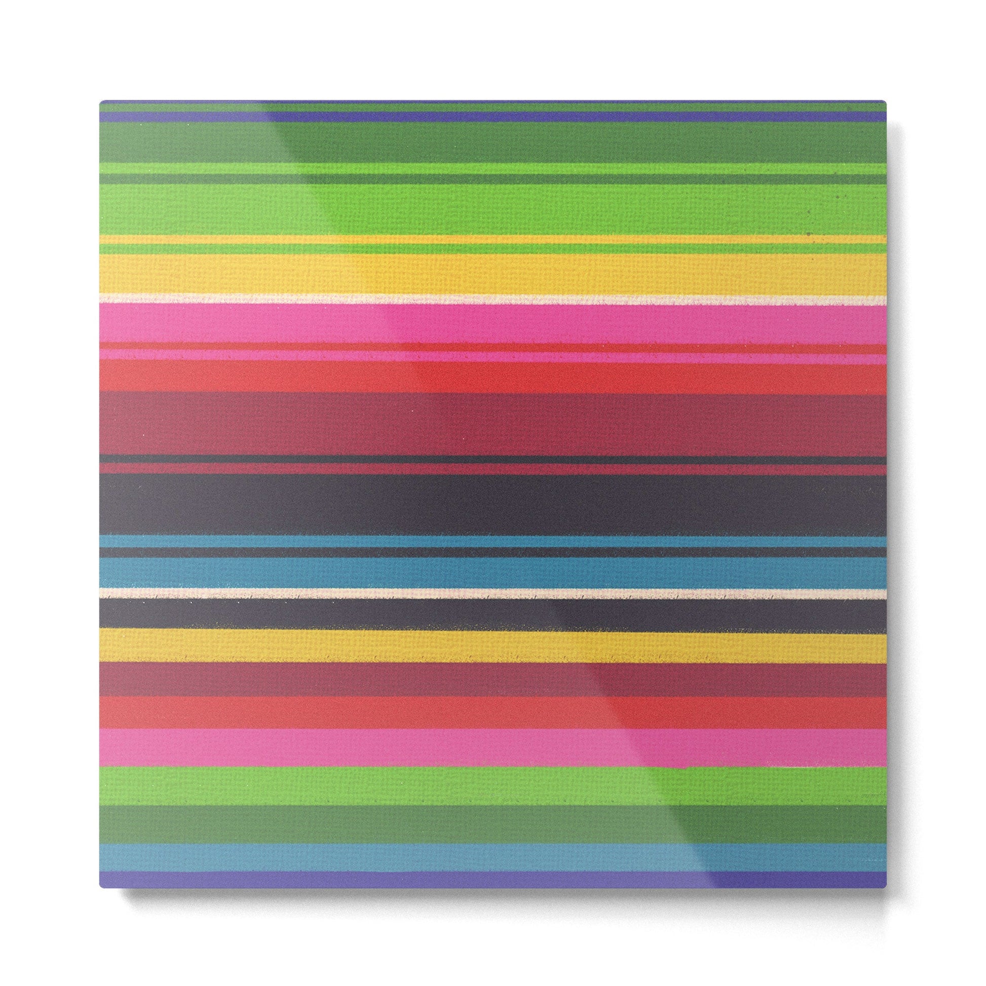 Folk abstract pattern #6 Metal Print | TeksDecor