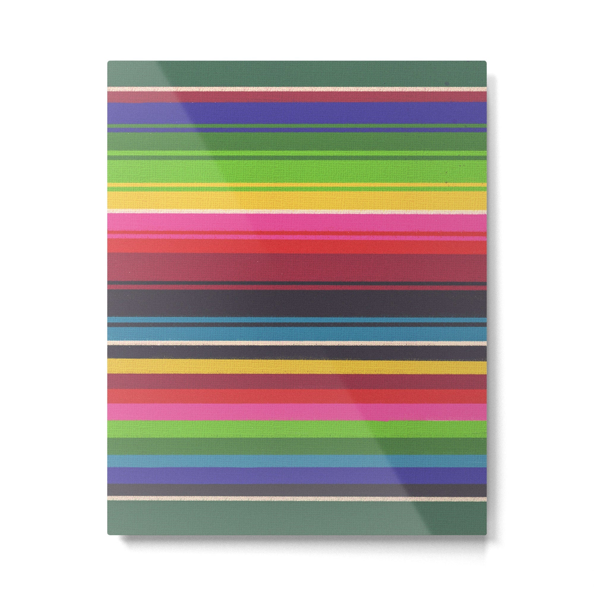 Folk abstract pattern #6 Metal Print | TeksDecor