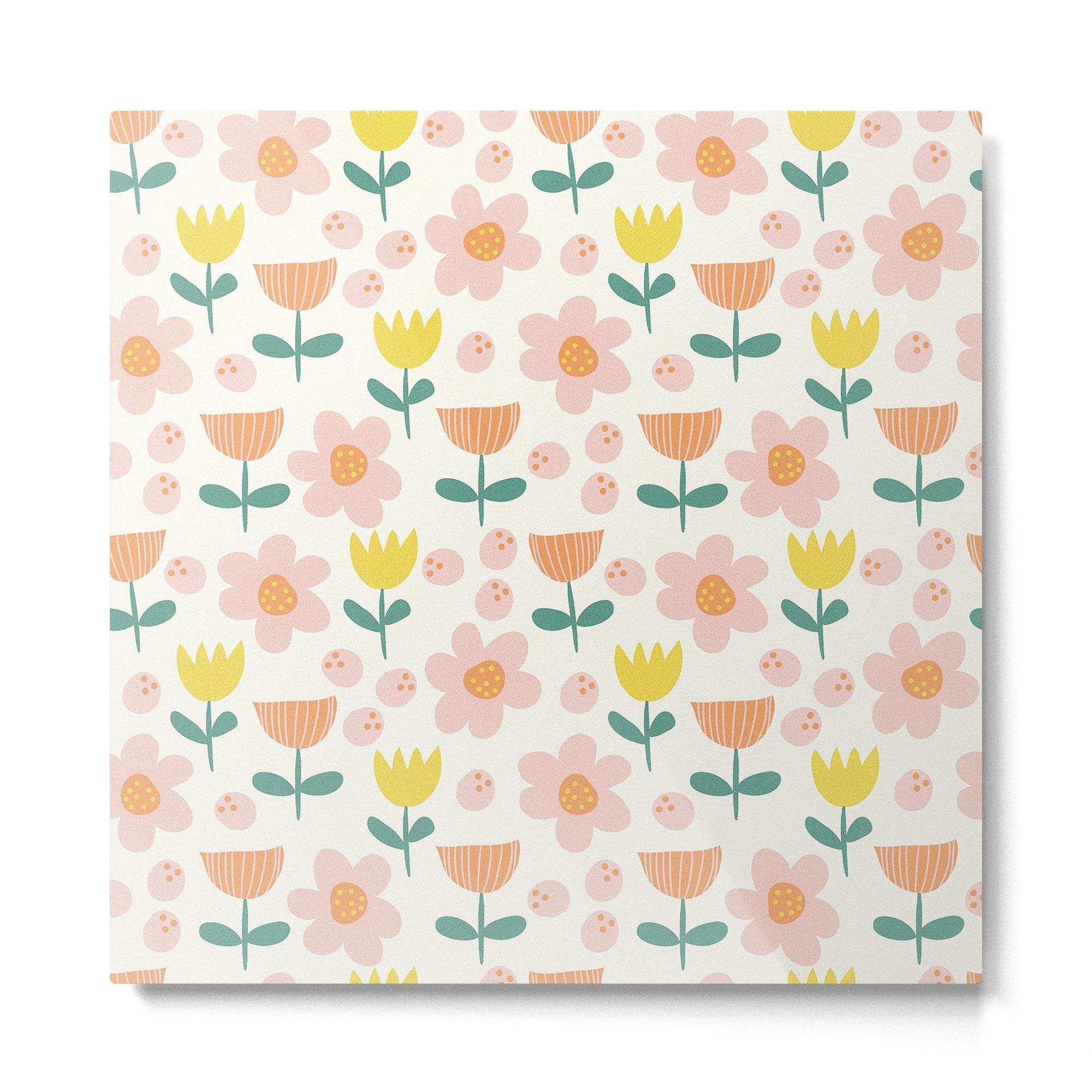 Gabriella???s Garden Metal Print | TeksDecor