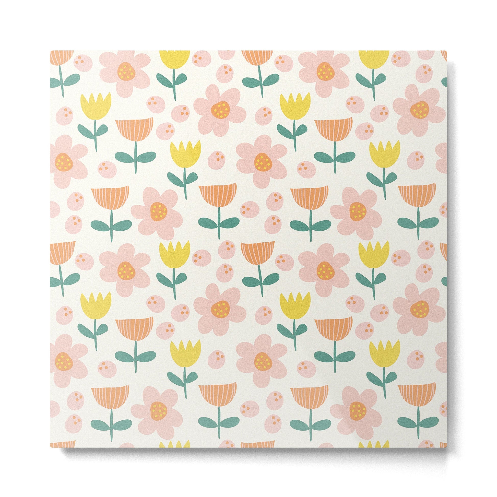 Gabriella???s Garden Metal Print | TeksDecor