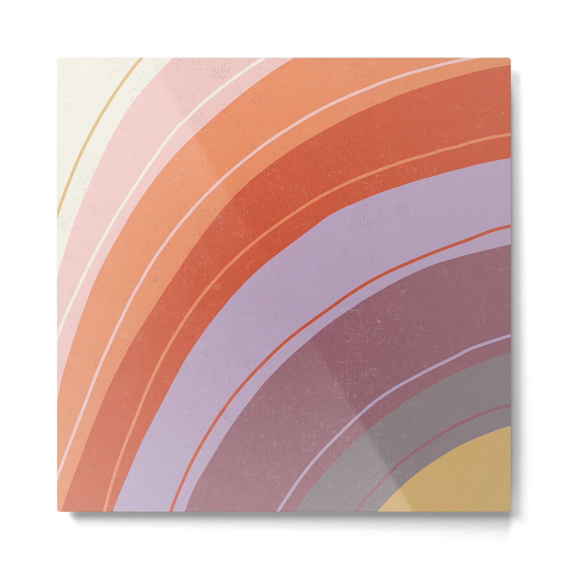 Gigi???s Rainbow Metal Print | TeksDecor