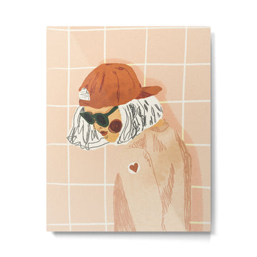 Girl Who Loves Baseball Metal Print | TeksDecor