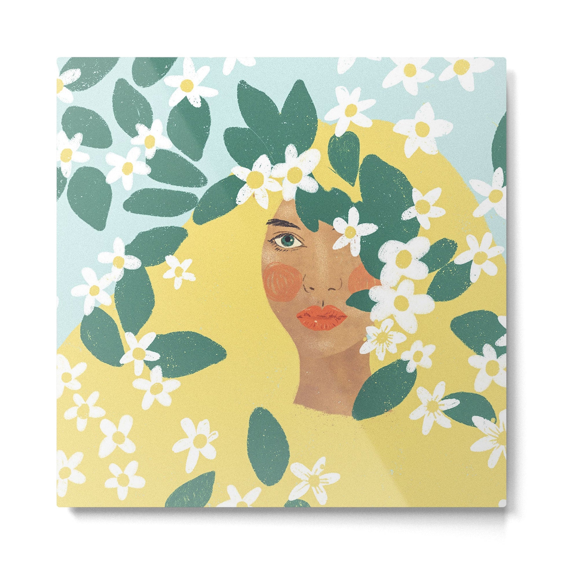 Jasmine #2 Metal Print | TeksDecor