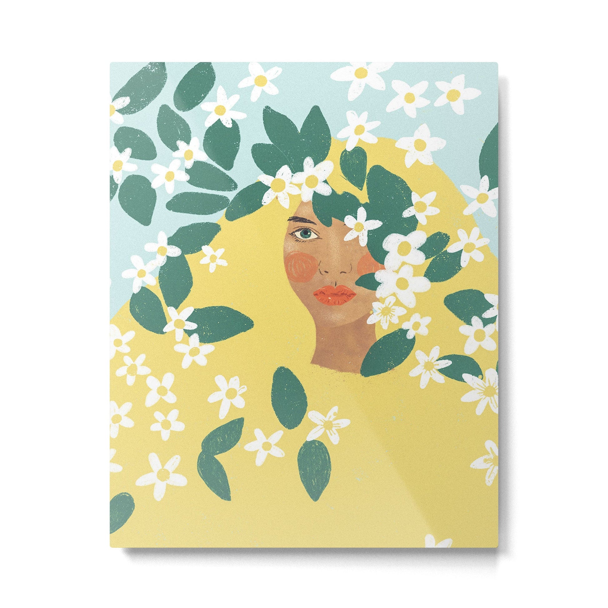 Jasmine #2 Metal Print | TeksDecor