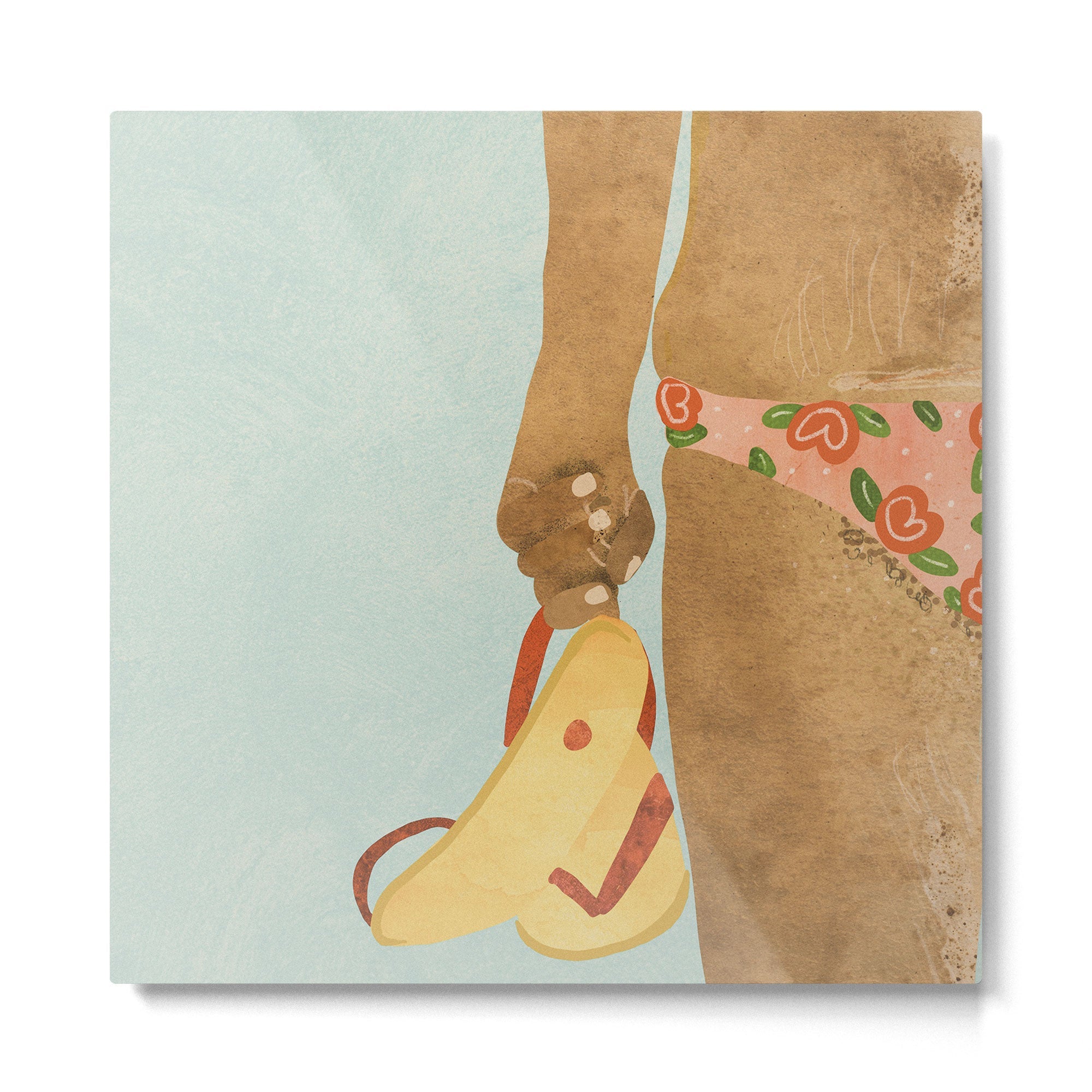 Love Yourself Metal Print | TeksDecor
