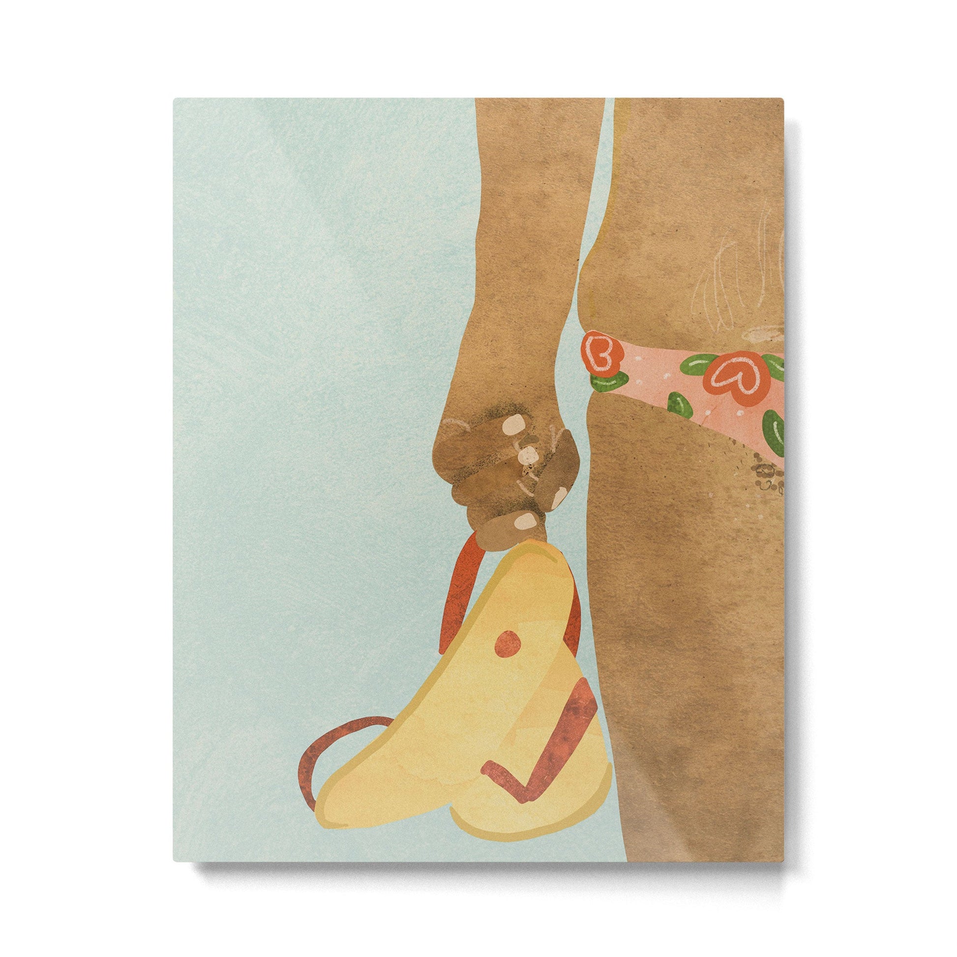 Love Yourself Metal Print | TeksDecor