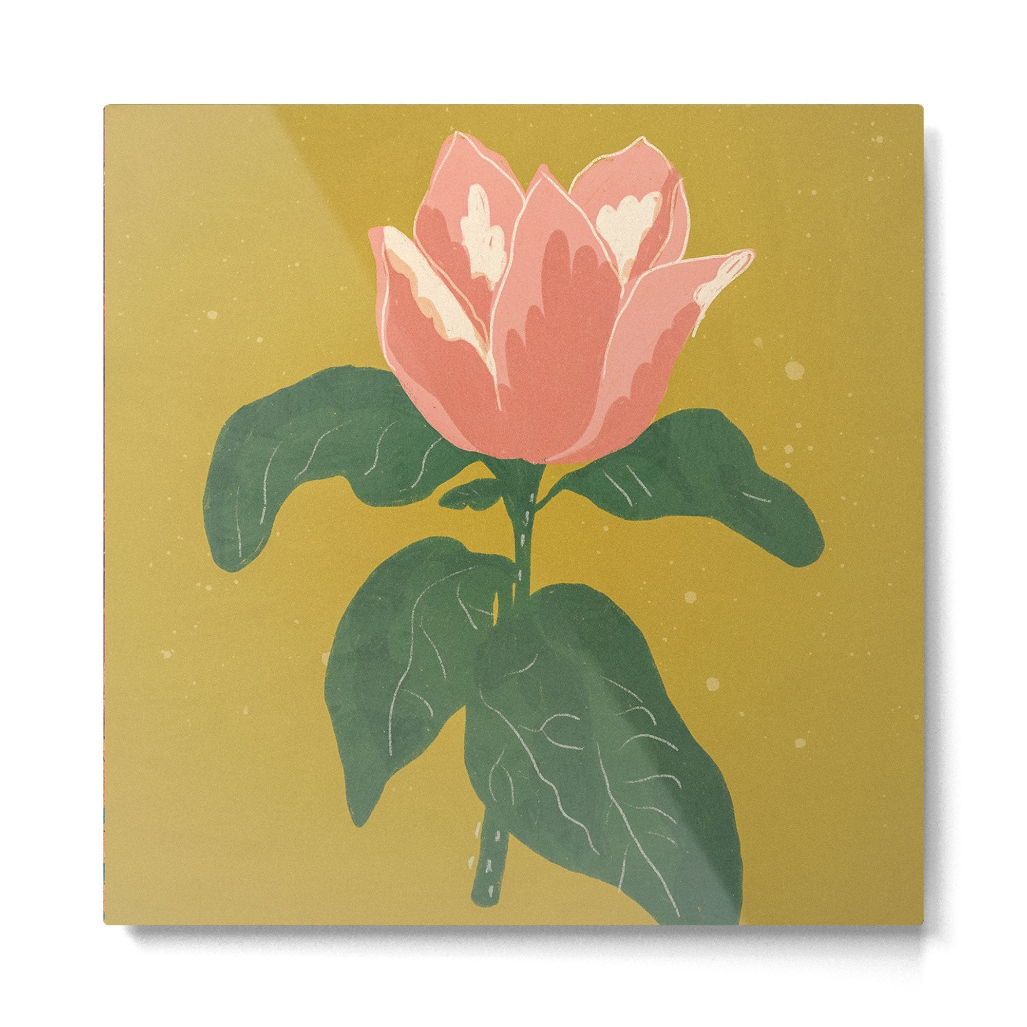 Magnolia #2 Metal Print | TeksDecor