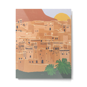 Morrocco Metal Print | TeksDecor