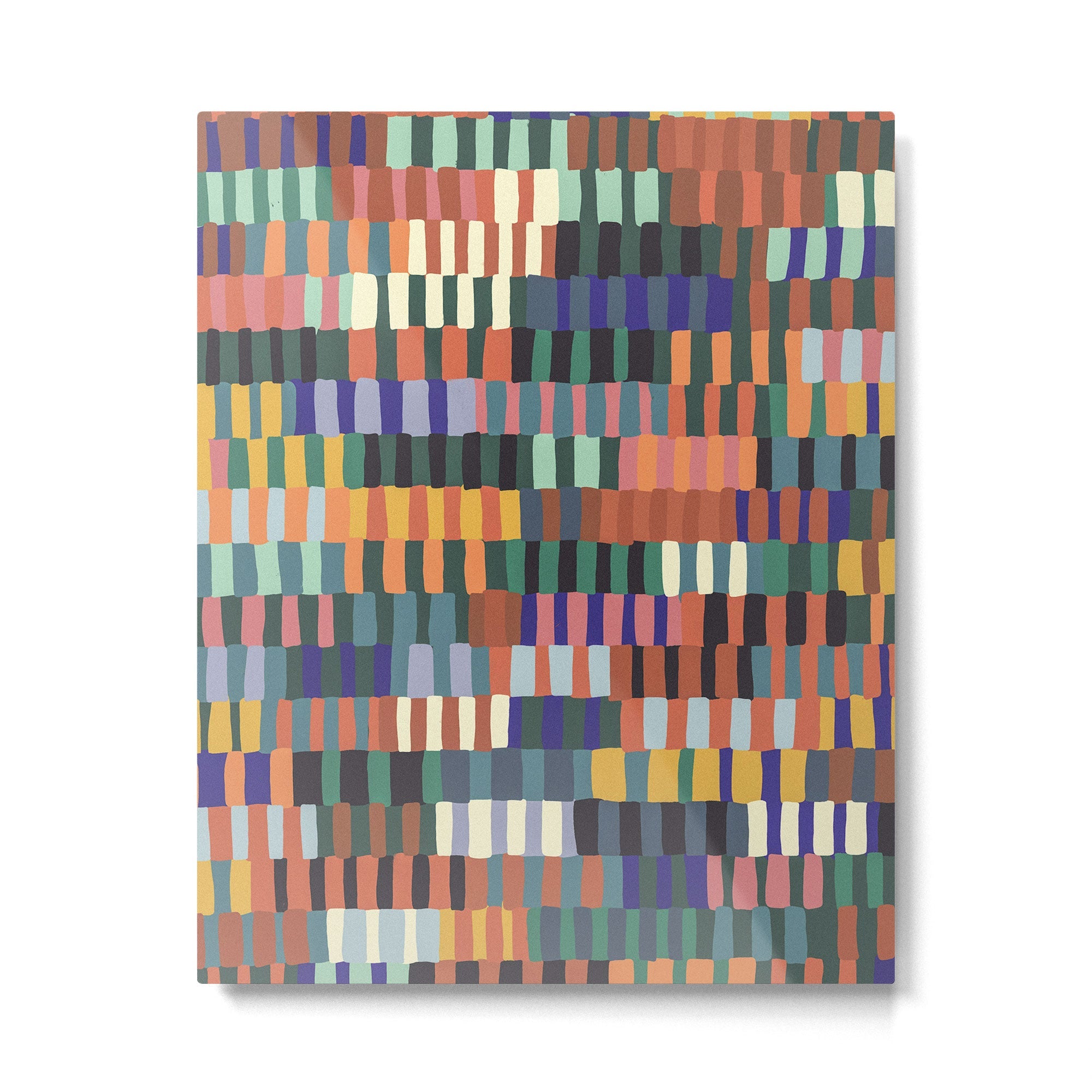 Mosaic Metal Print | TeksDecor