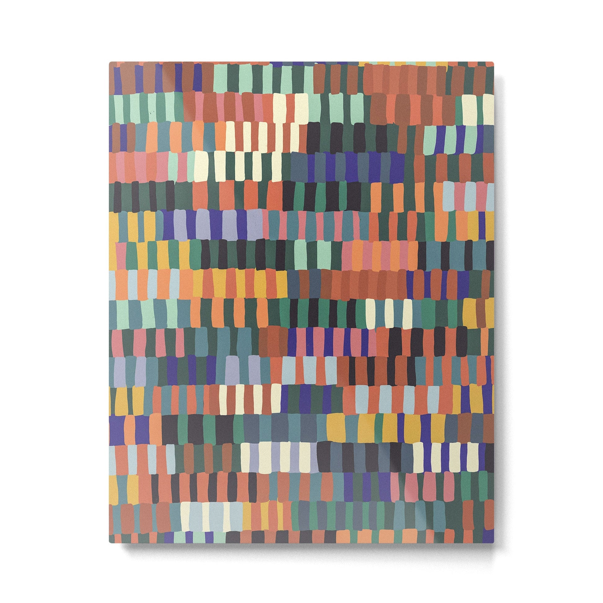 Mosaic Metal Print | TeksDecor