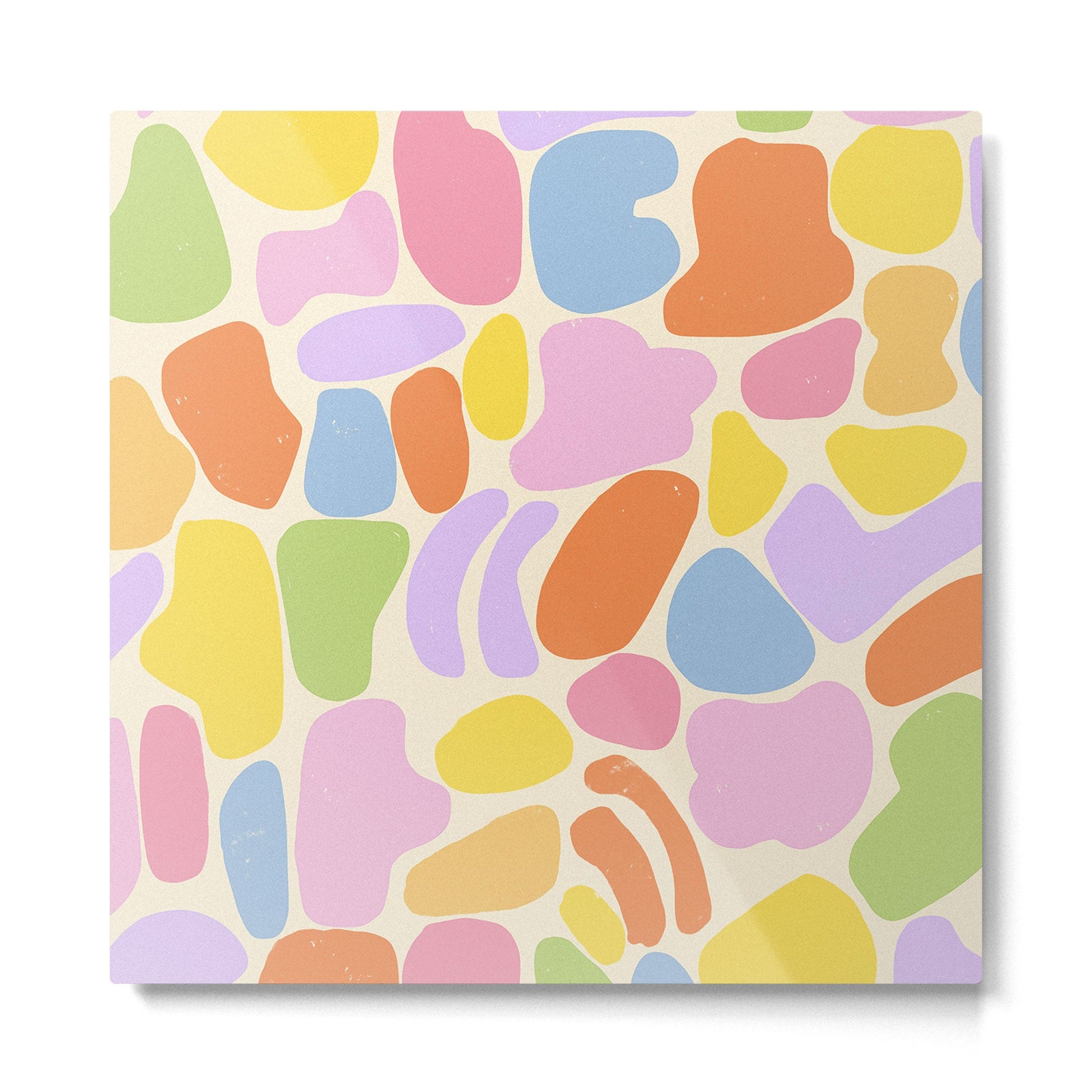 Pastel stones Metal Print | TeksDecor