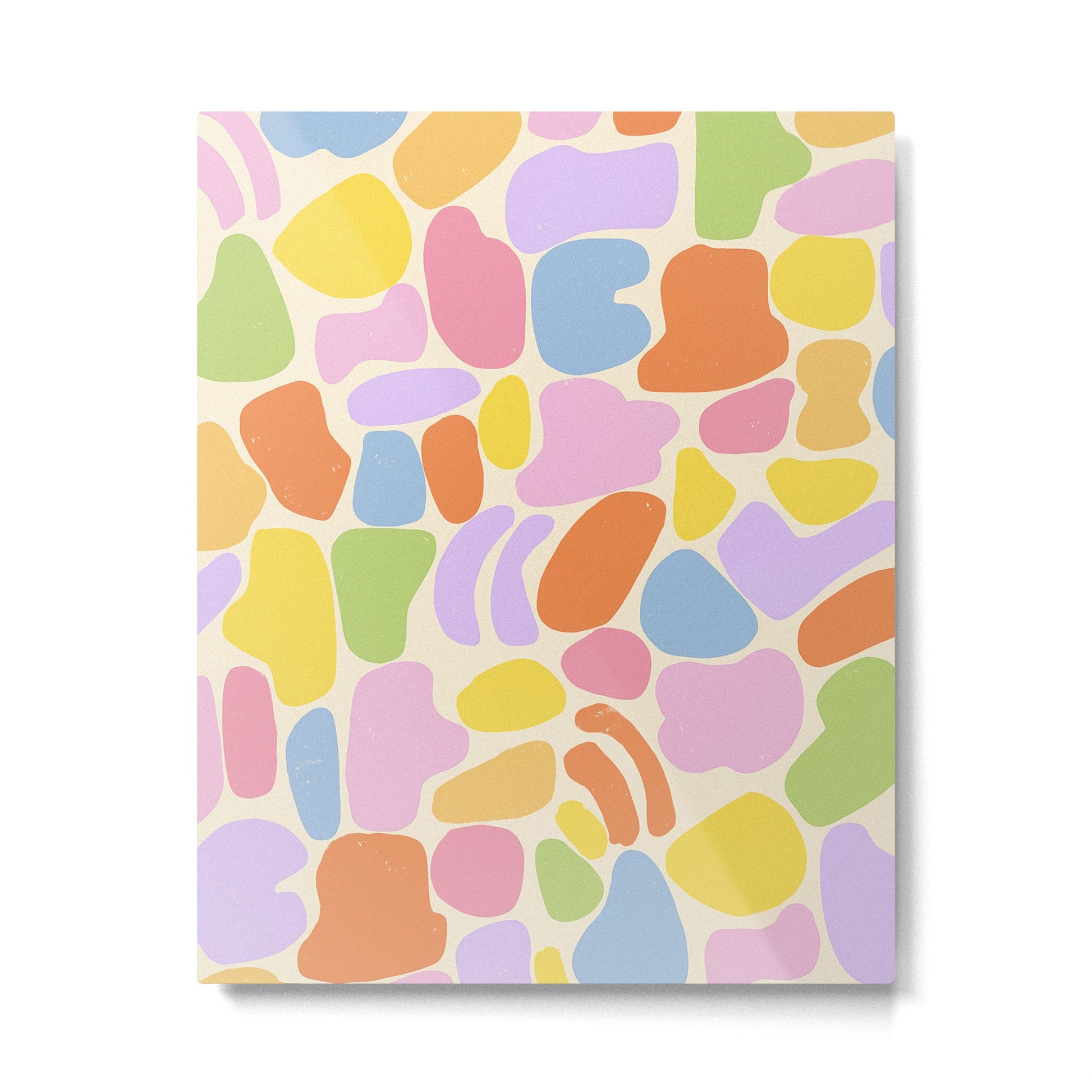 Pastel stones Metal Print | TeksDecor