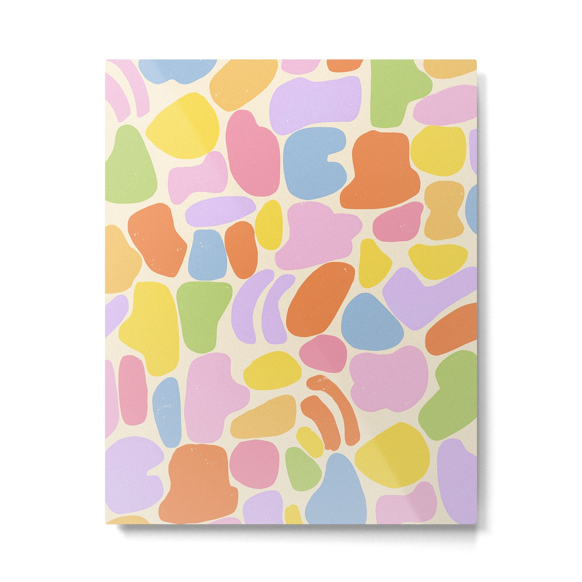 Pastel stones Metal Print | TeksDecor