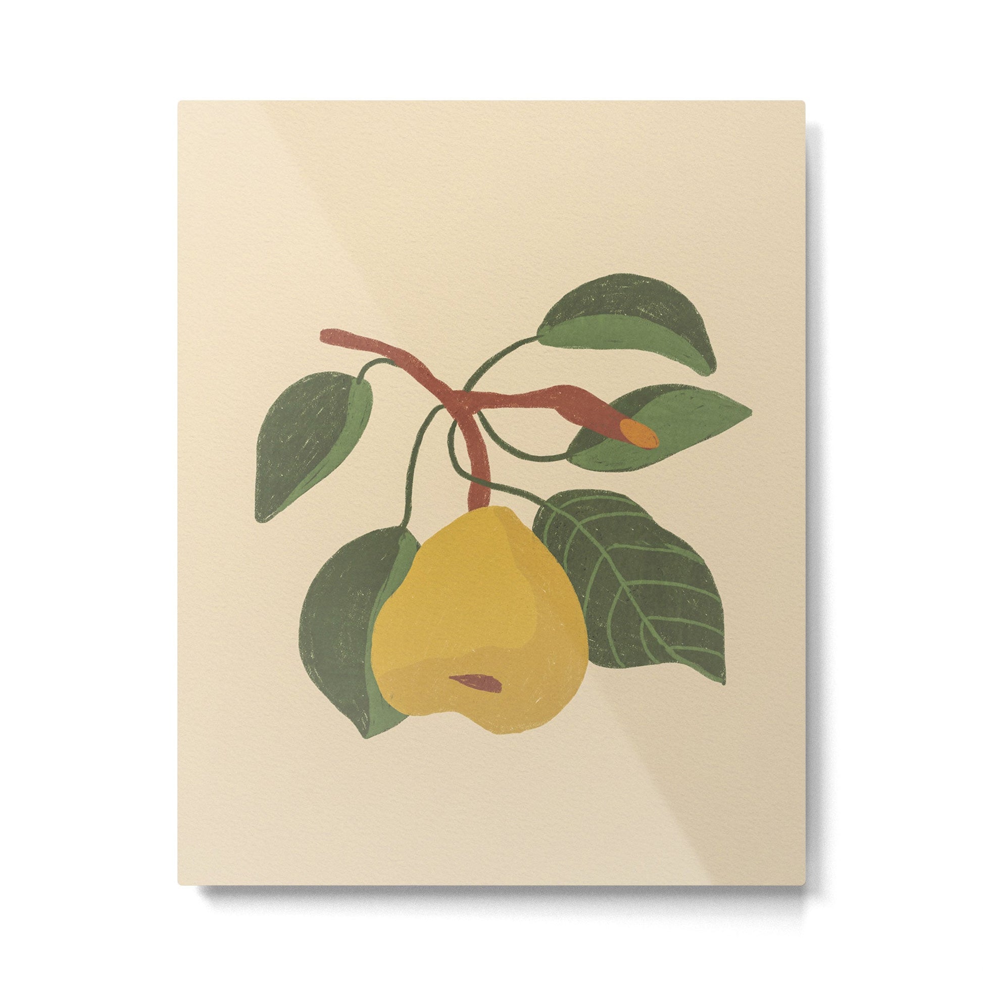 Pear Metal Print | TeksDecor