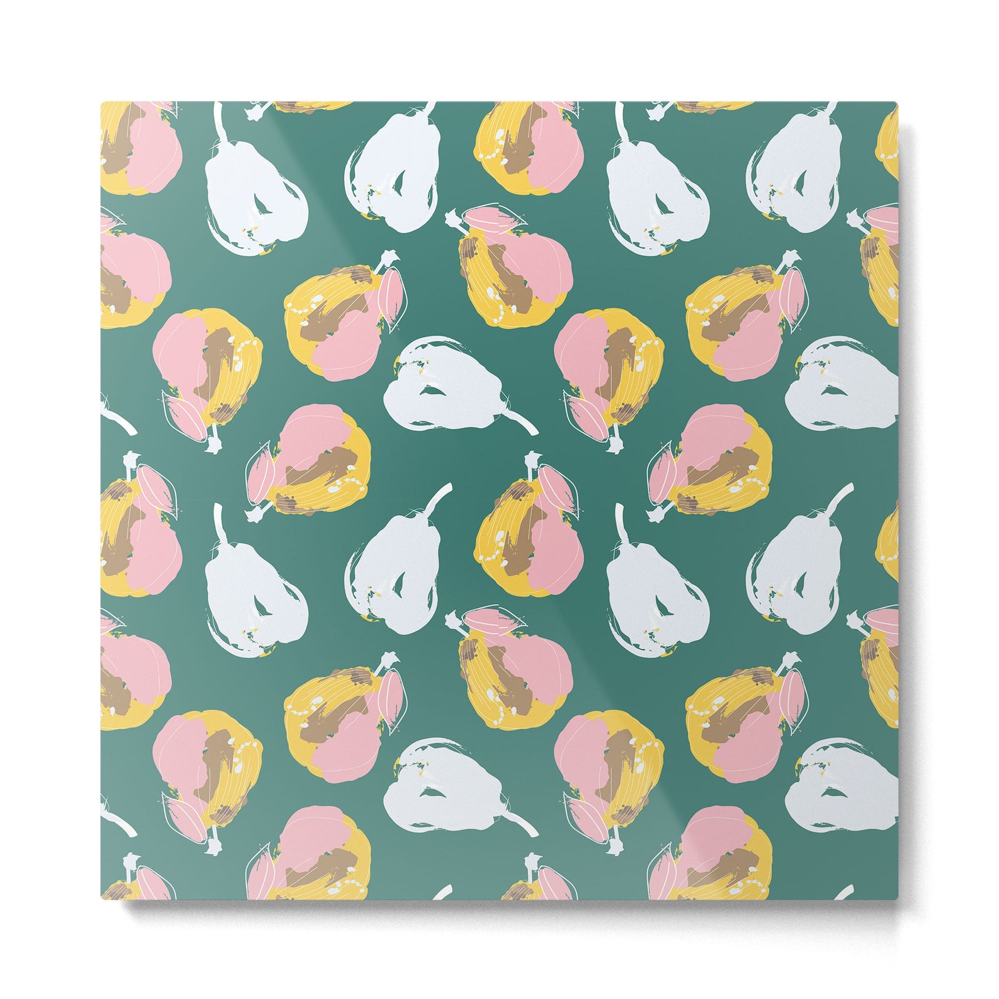 Pear Season Metal Print | TeksDecor