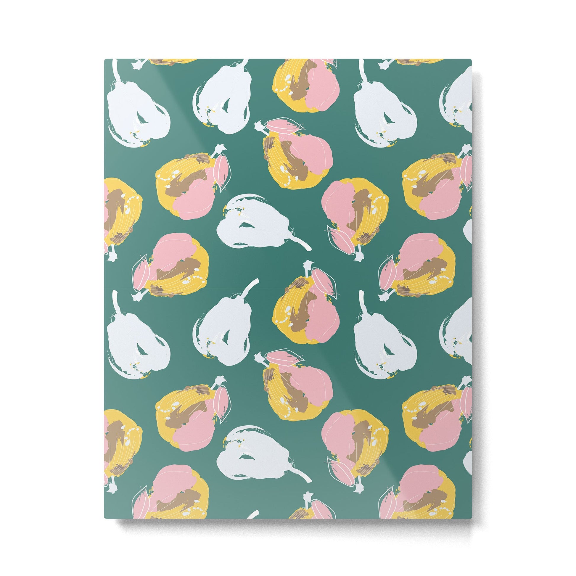 Pear Season Metal Print | TeksDecor