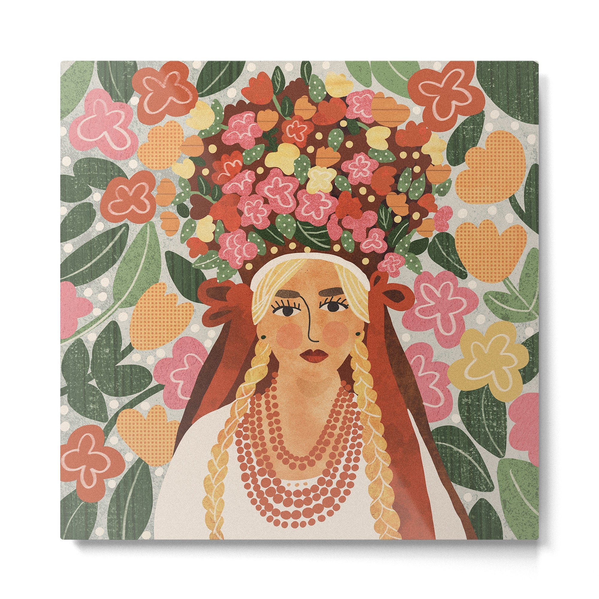 Polish Bride Metal Print | TeksDecor