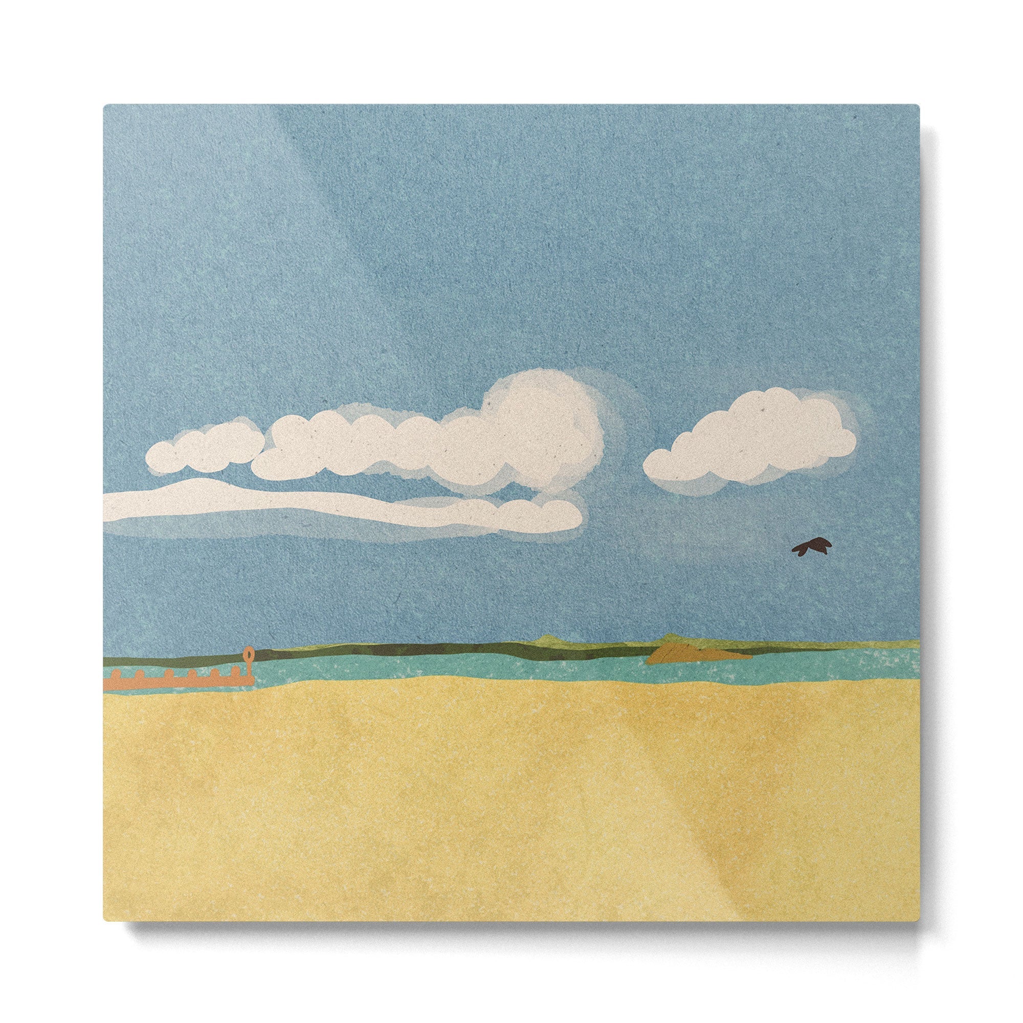 Portobello Metal Print | TeksDecor