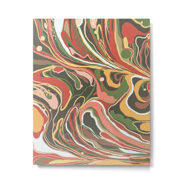 Retro marble #5 Metal Print | TeksDecor
