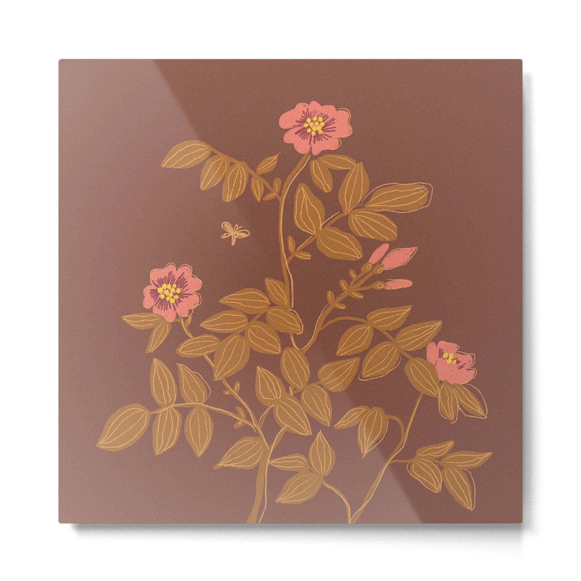 Roses Metal Print | TeksDecor
